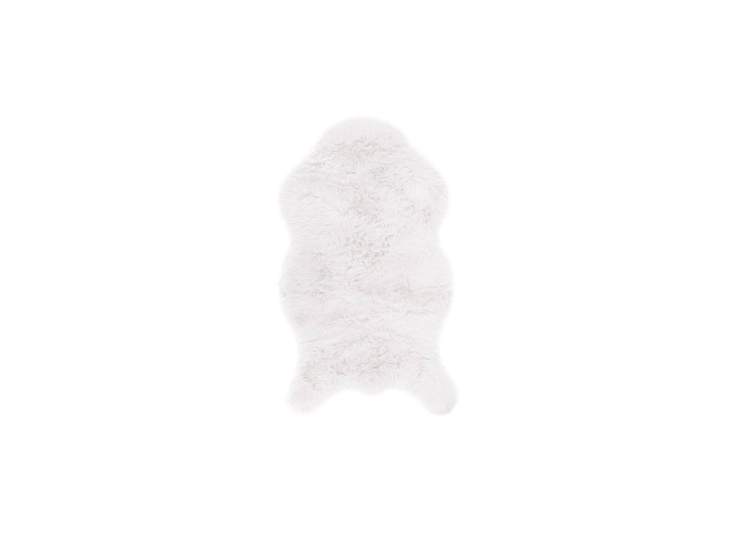 Peau de mouton 80x150cm blanc - Peau de mouton 80x150cm blanc