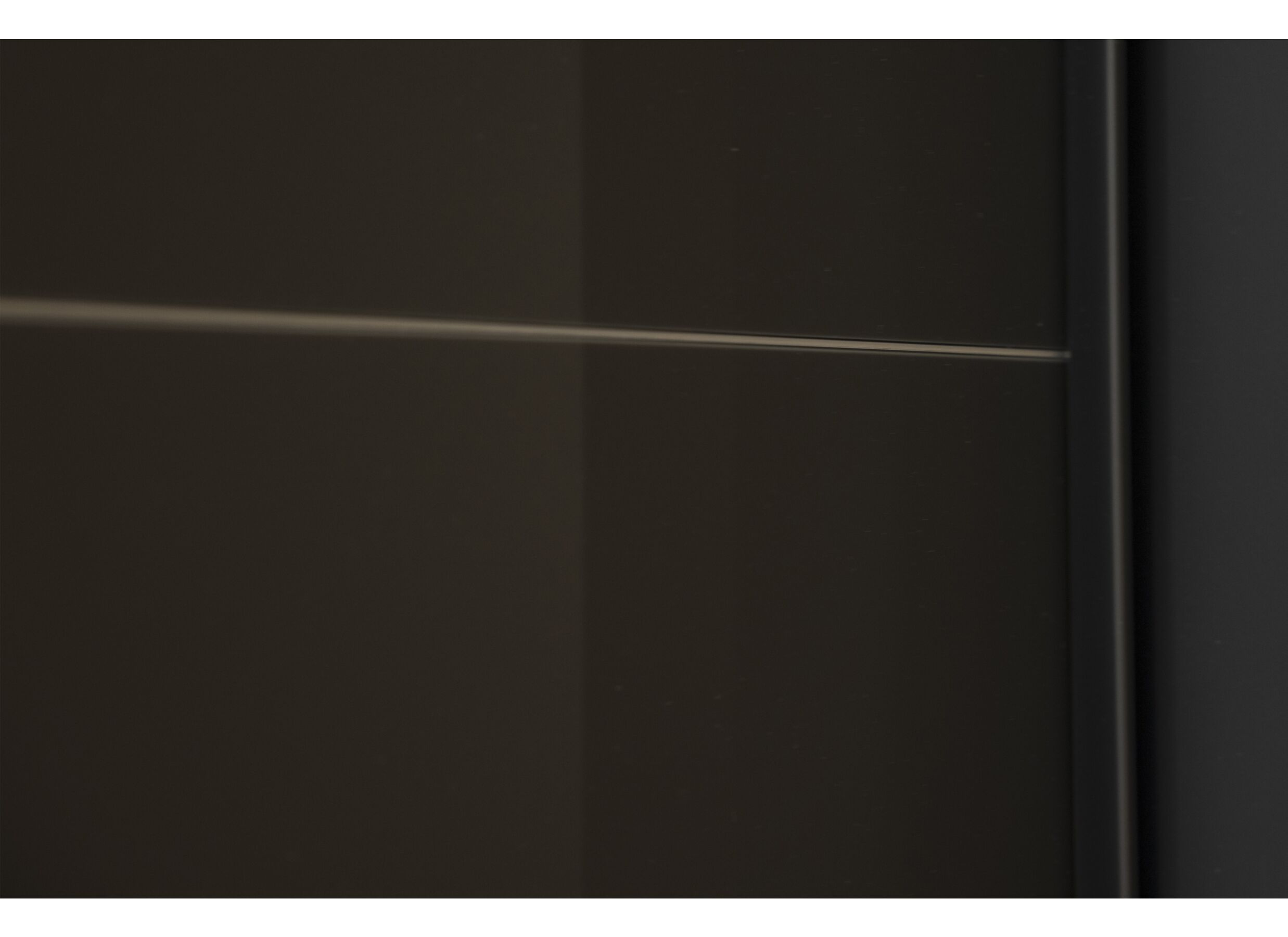 Detail - Armoire à portes coulissantes 300cm - décor - noir