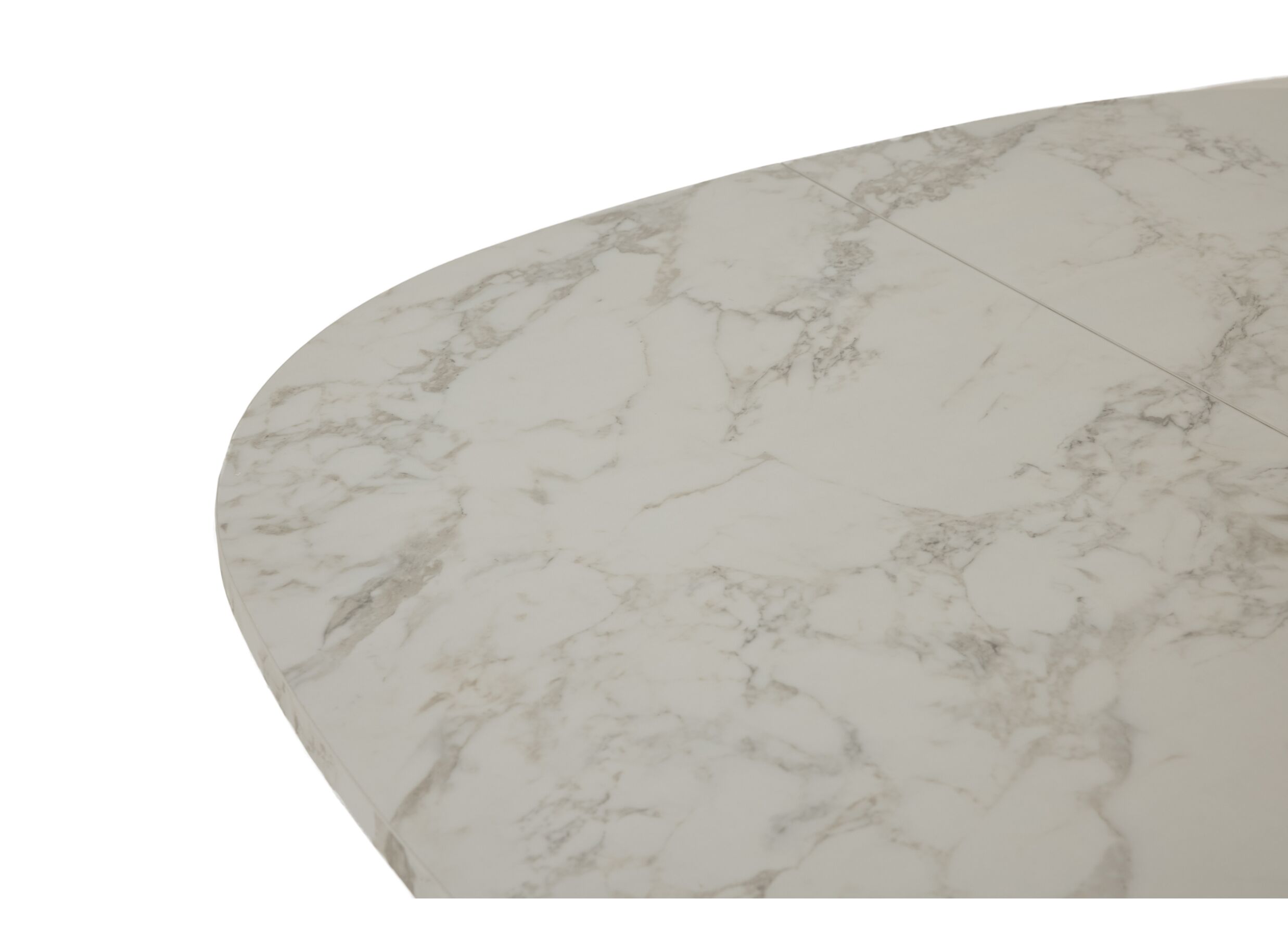 Detail - Table de bar Onyx Ø120cm - décor - carrara creamy & sand