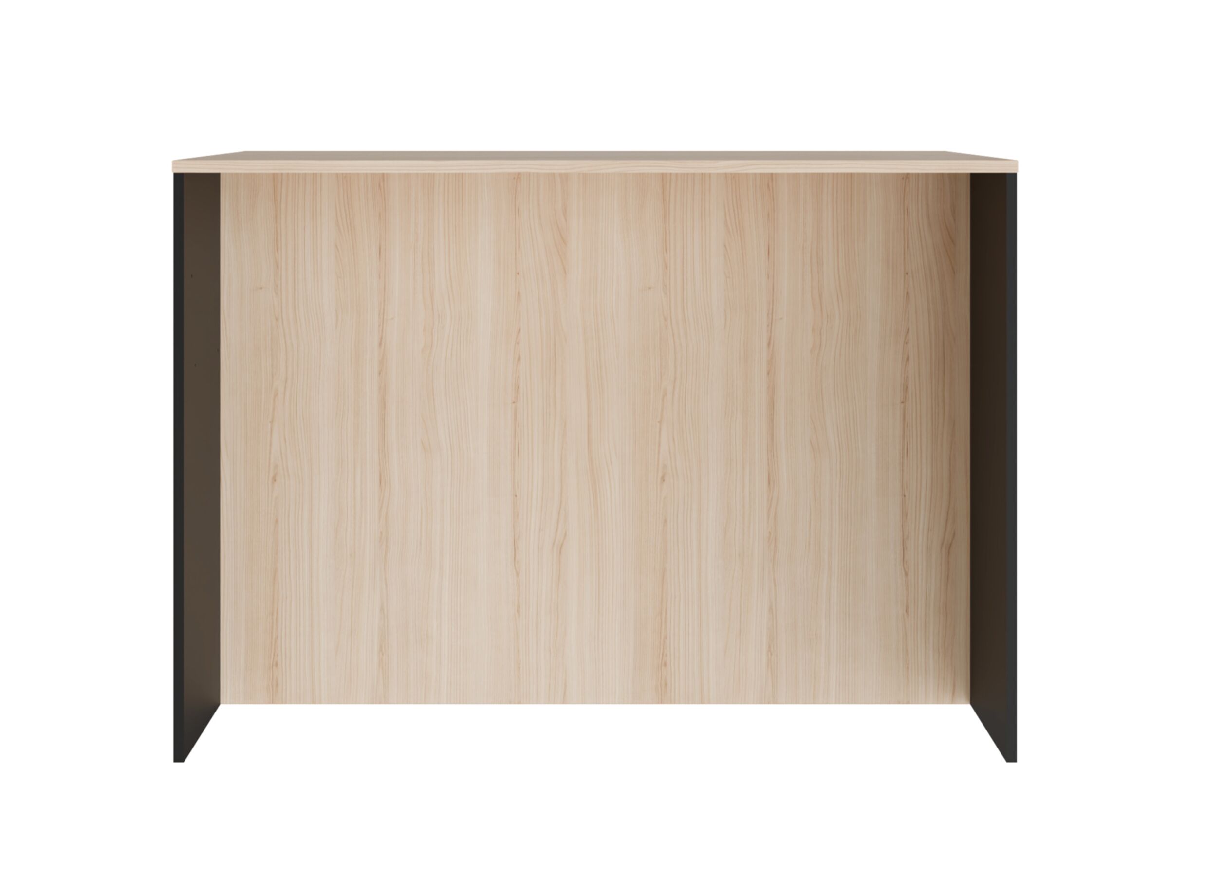 Aperçu - Armoire de cuisine Mantek 123x75cm - décor - chêne riva & noir