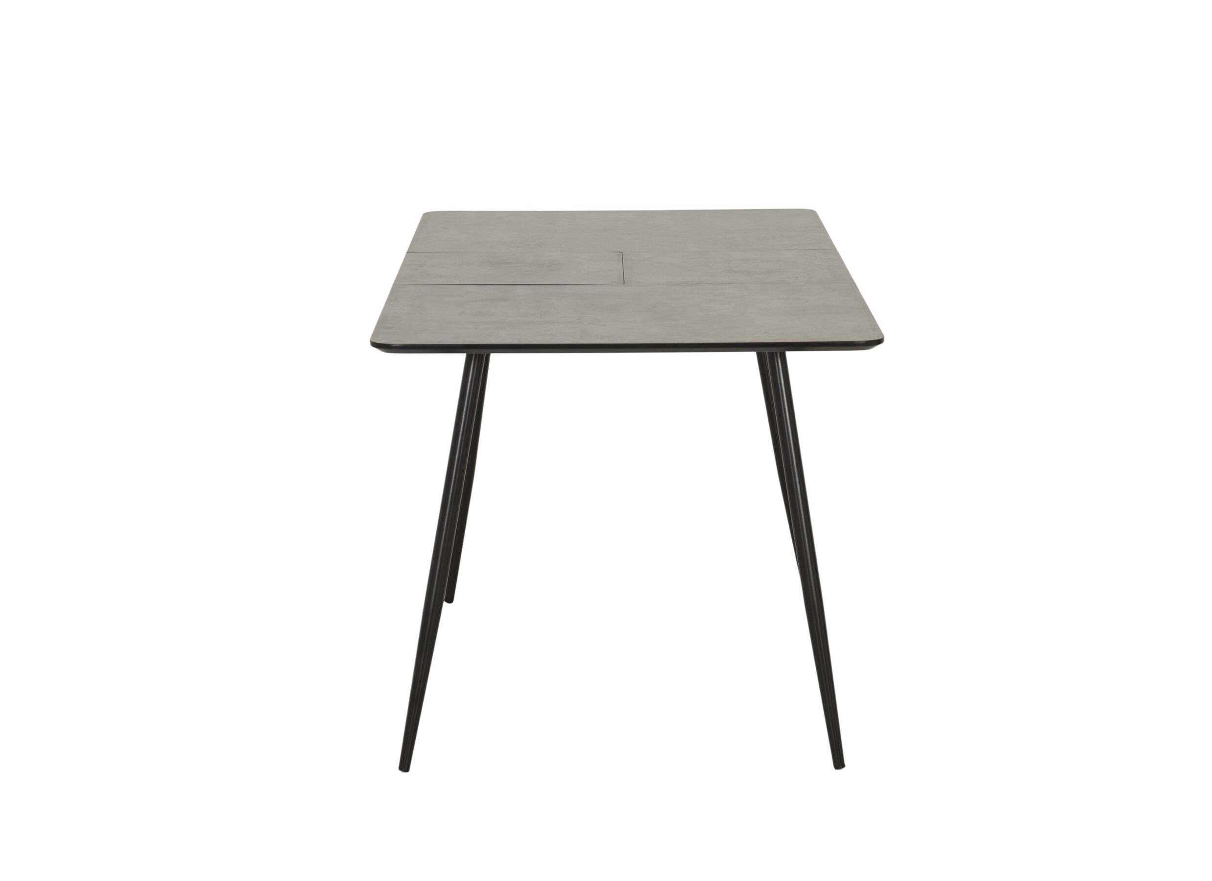 Table Dixon 120/160x80cm - MDF - béton