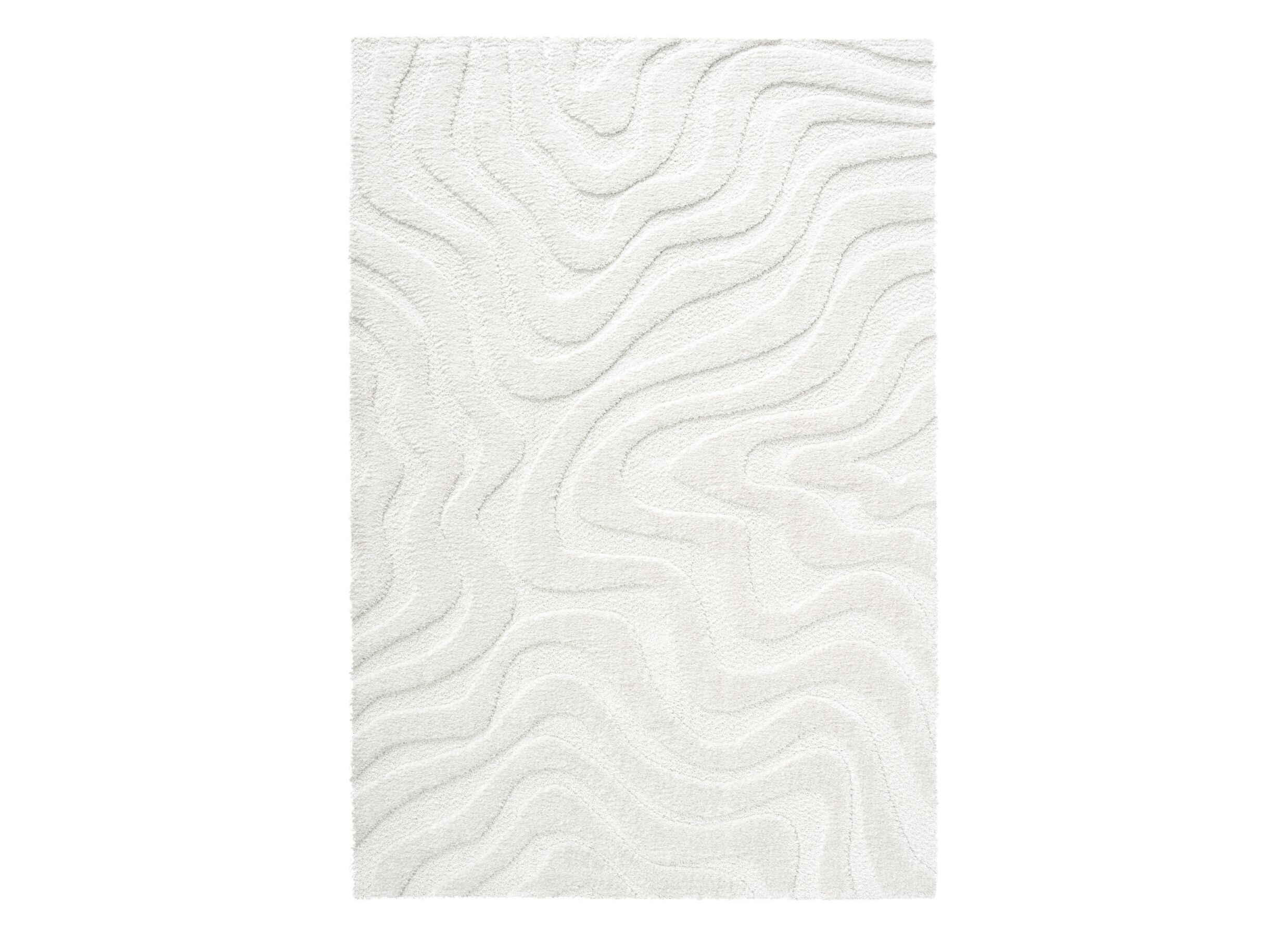 Hoofdfoto - Tapijt Madagaskar 160x230cm - polyester - wit