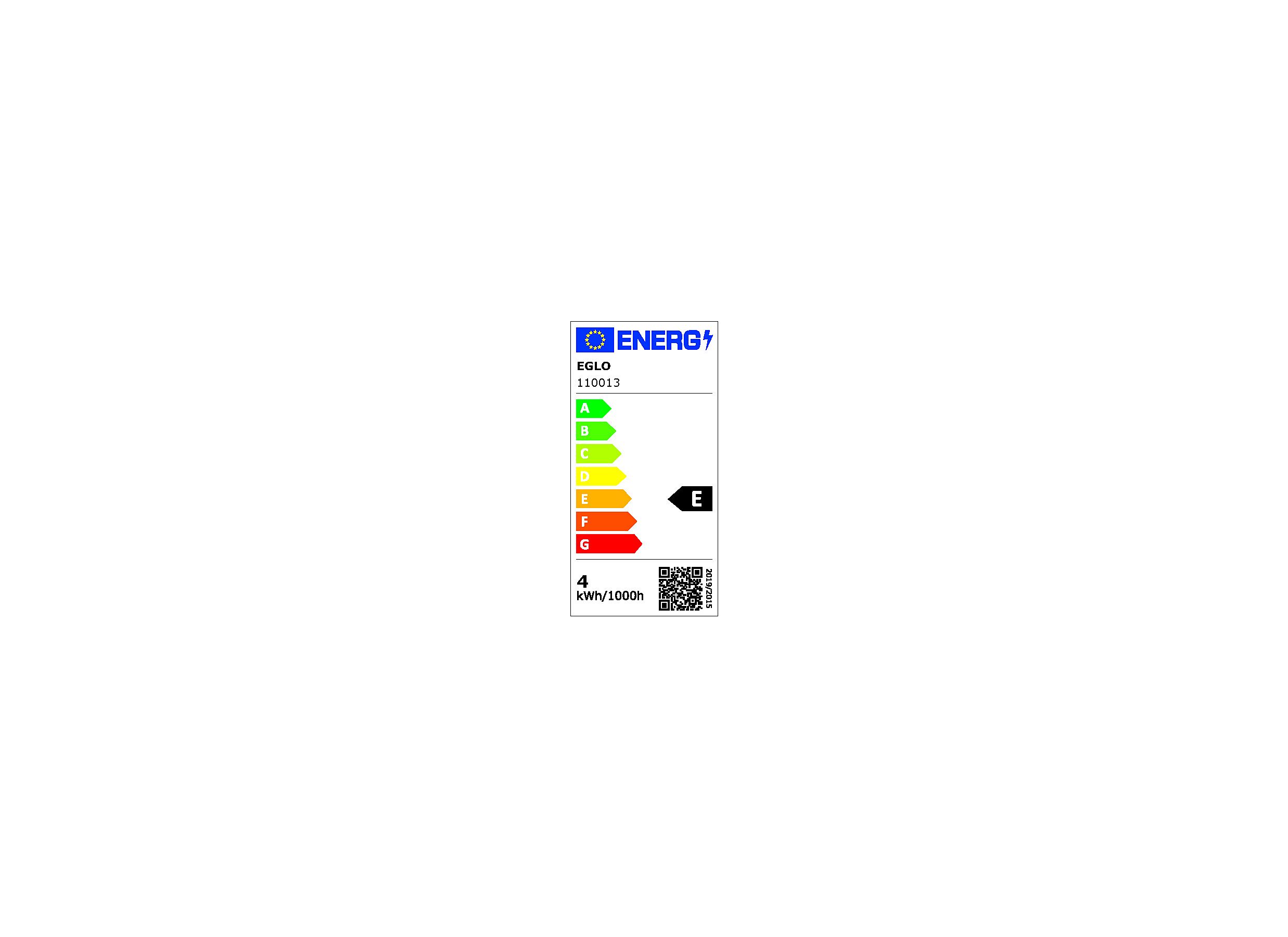 Label énergétique - Ampoule LED 4W E27