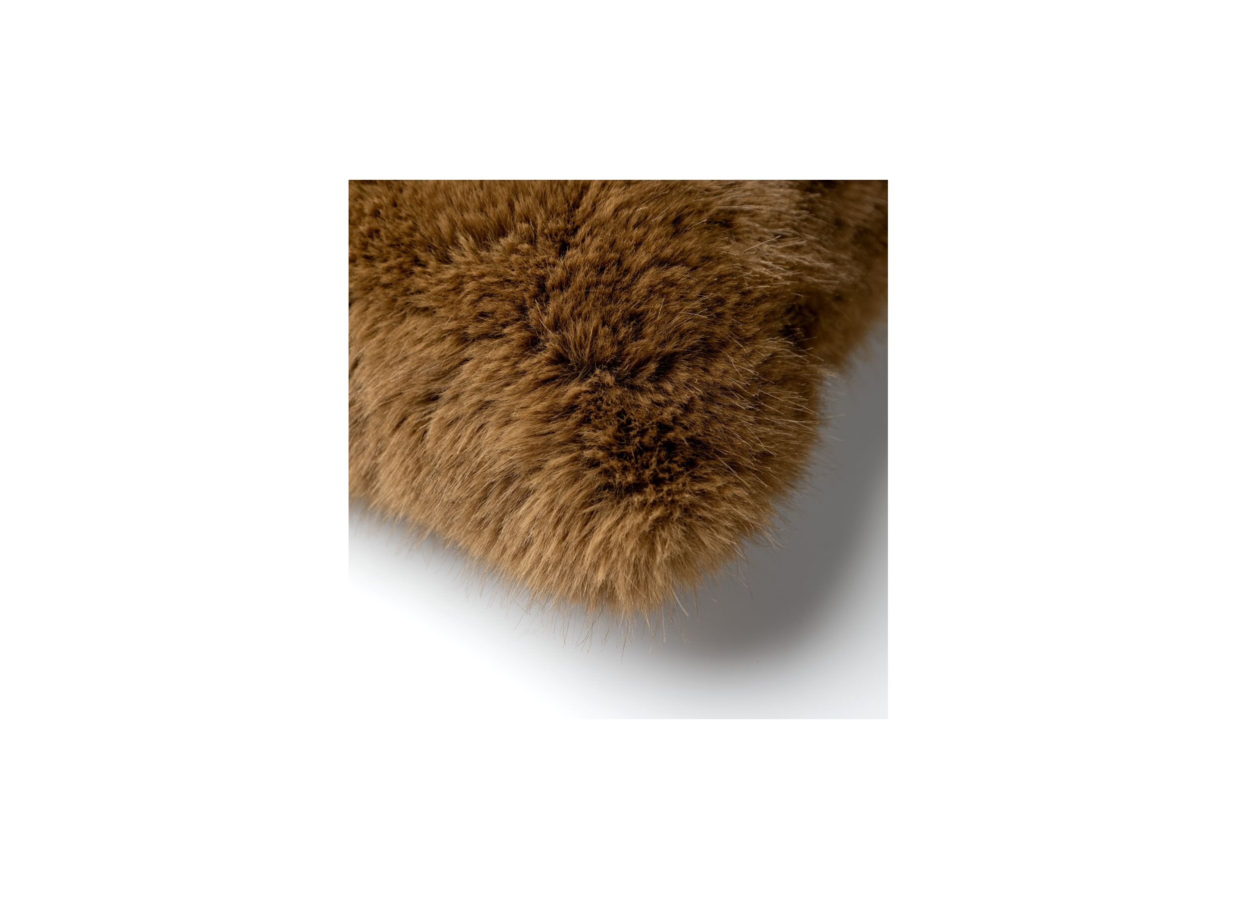 Detail - Coussin Julia 45x45cm - tissu - otter