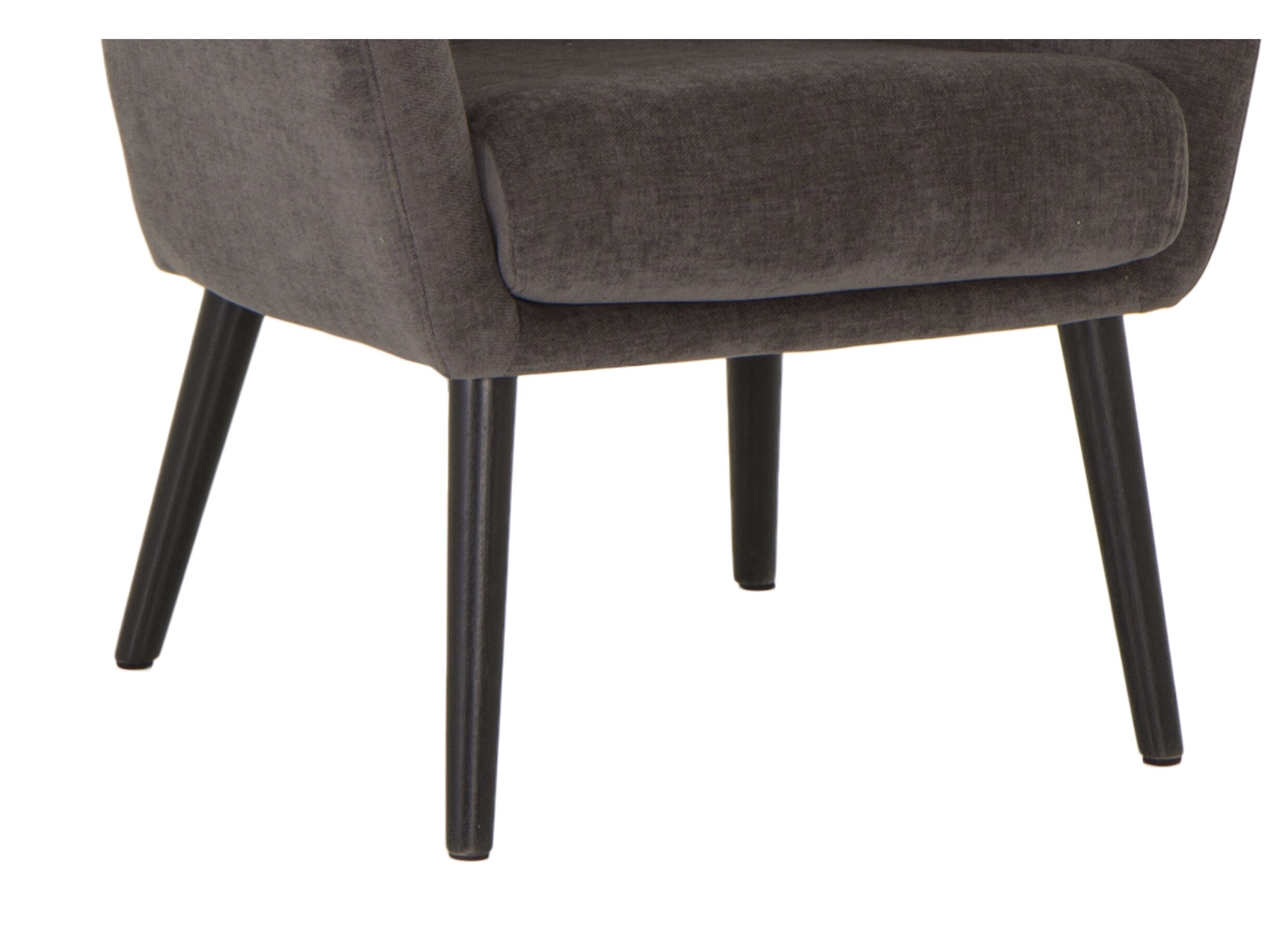 Fauteuil Pacha 70x60x82cm - stof - grijs