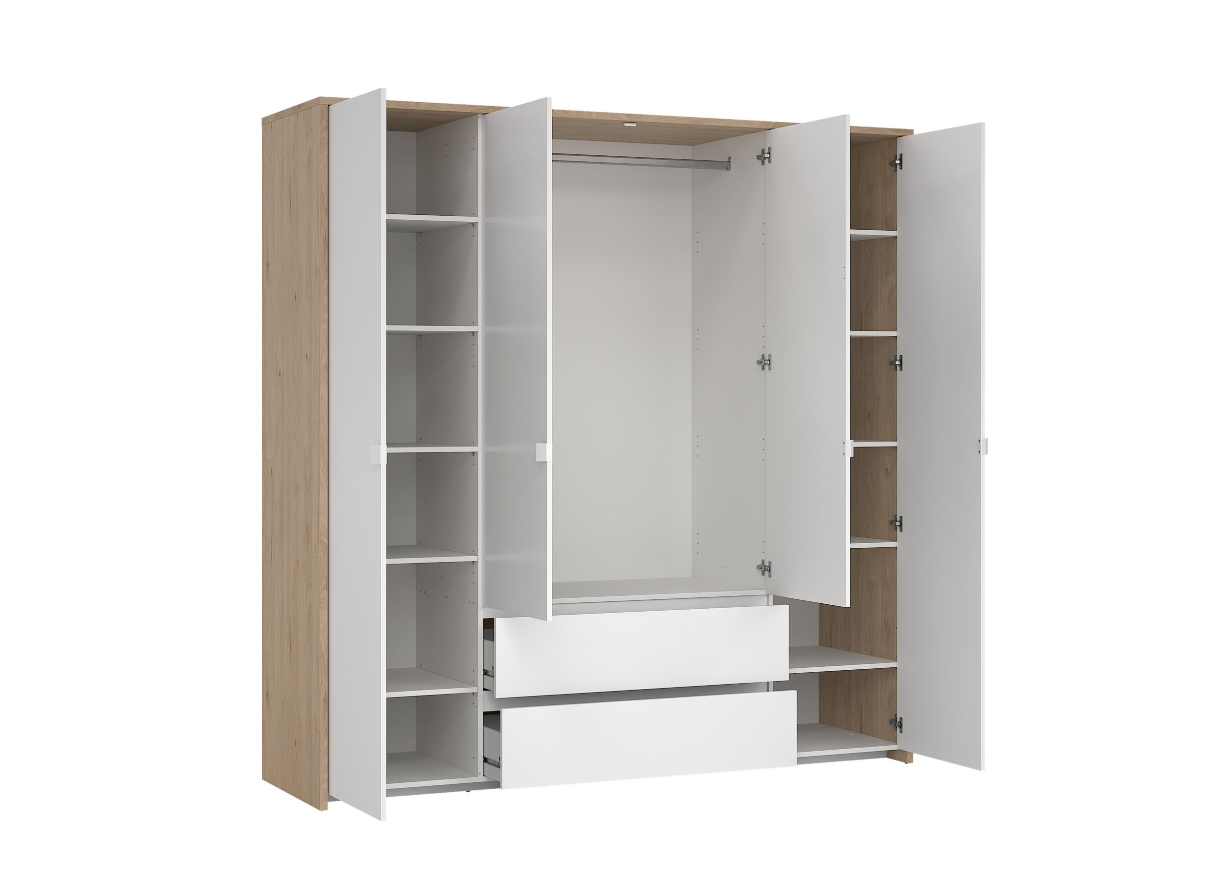 Disposition - Garde-robe Next 197x58x202cm - décor - blanc & jackson hickory