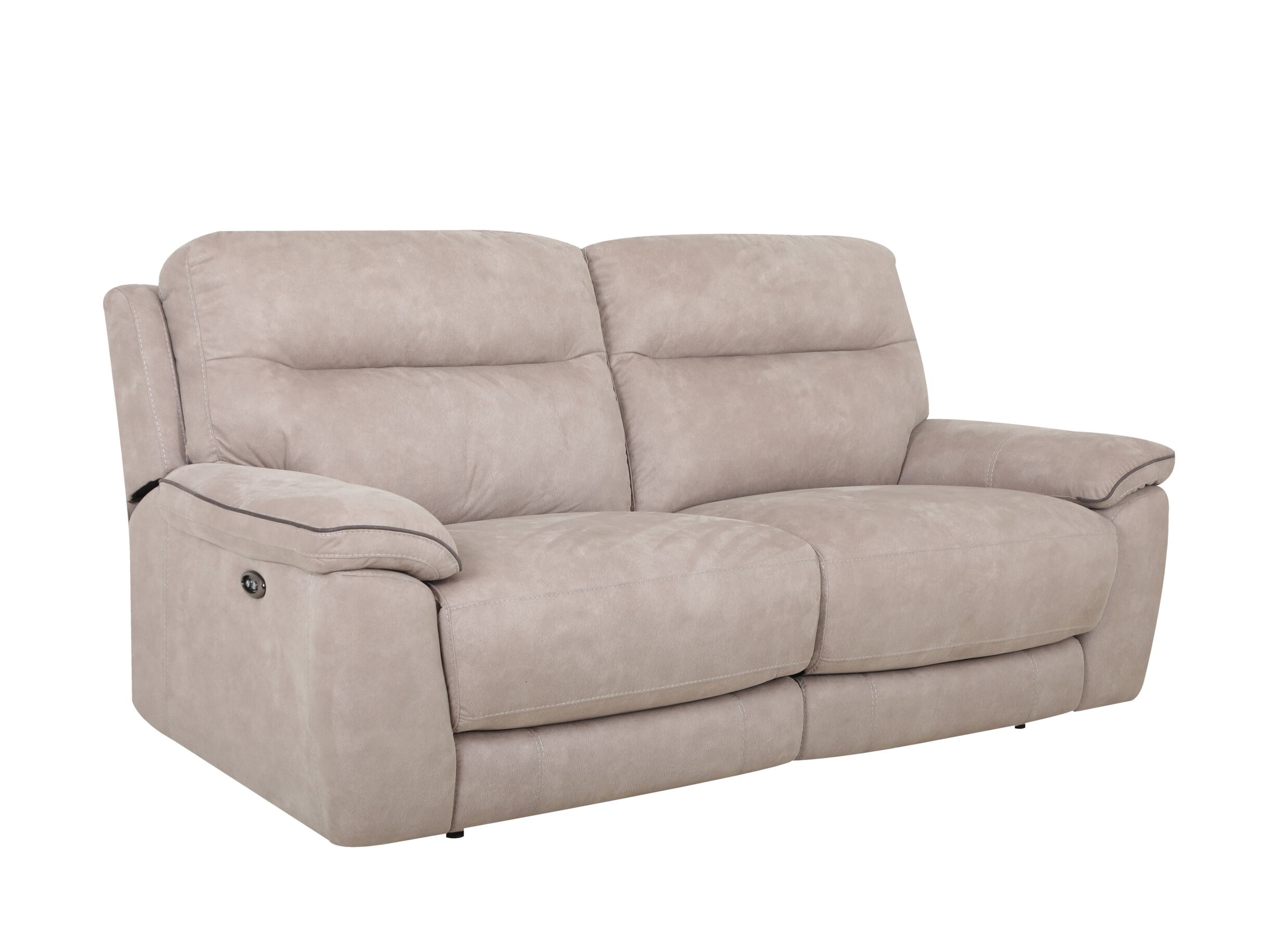 Overzichtsfoto - Zetel Judd 2,5-zit - stof - silver grey met relax