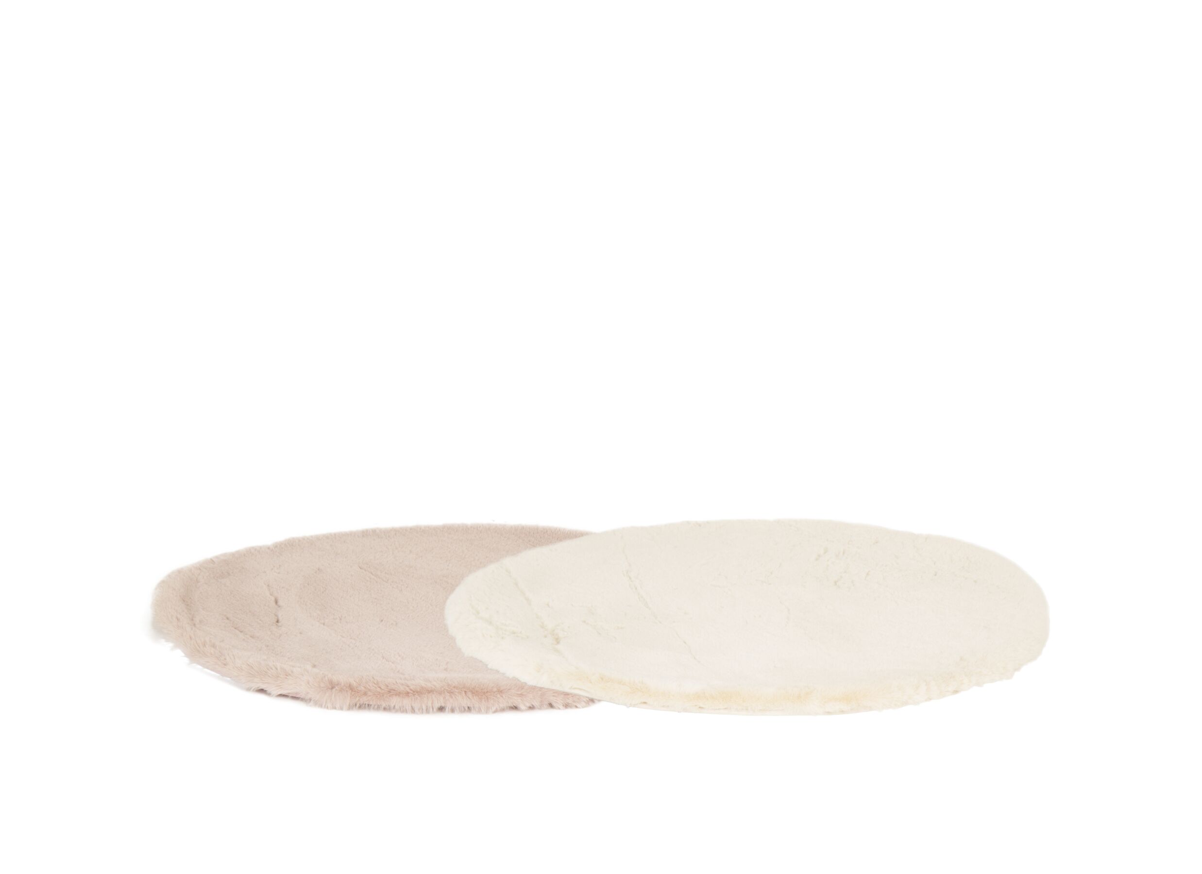 Rond tapijt Texel Ø120cm - polyestervezel - roze