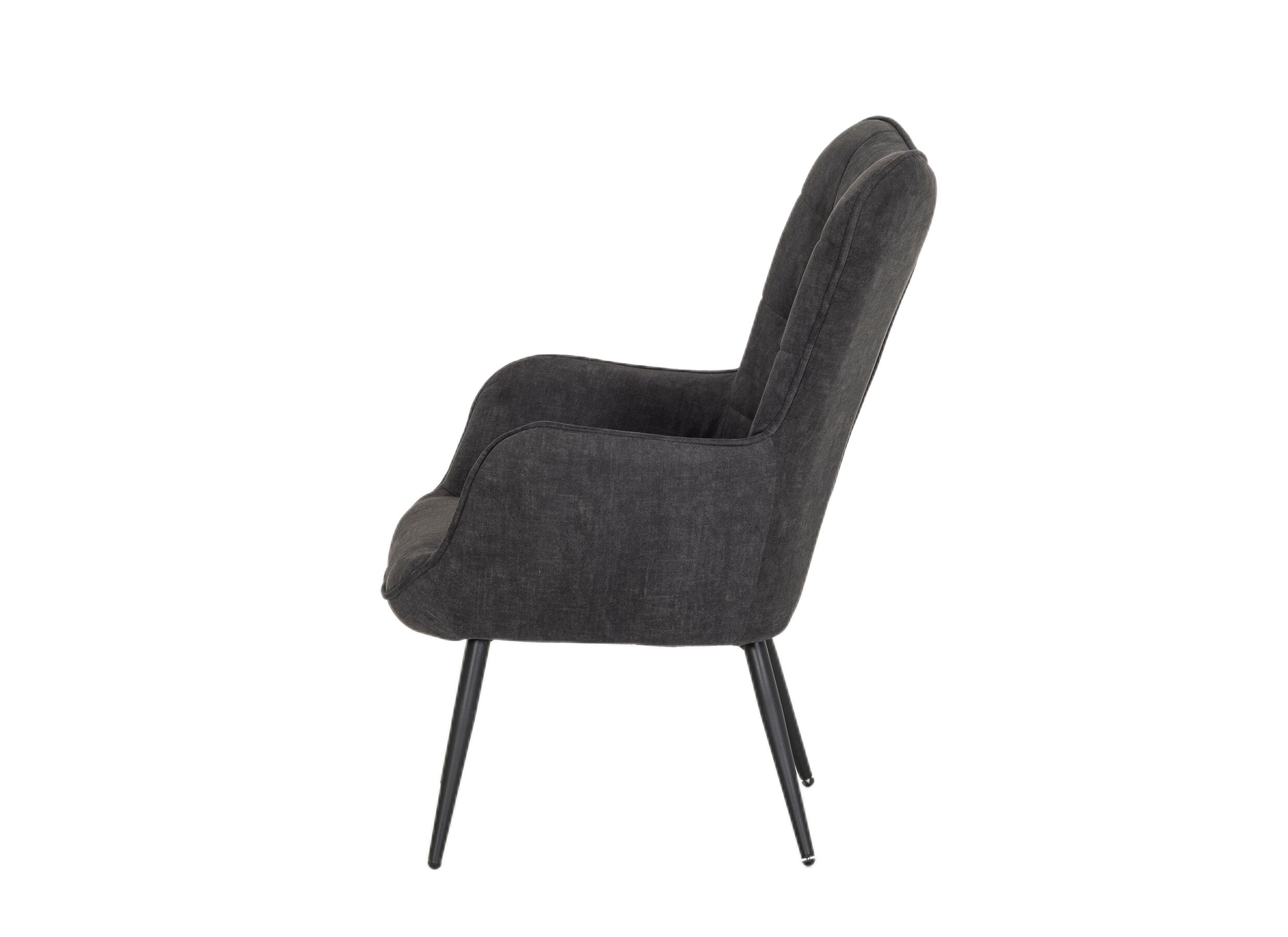 Aperçu - Fauteuil Ranch 68x80x98cm - polyester - gris