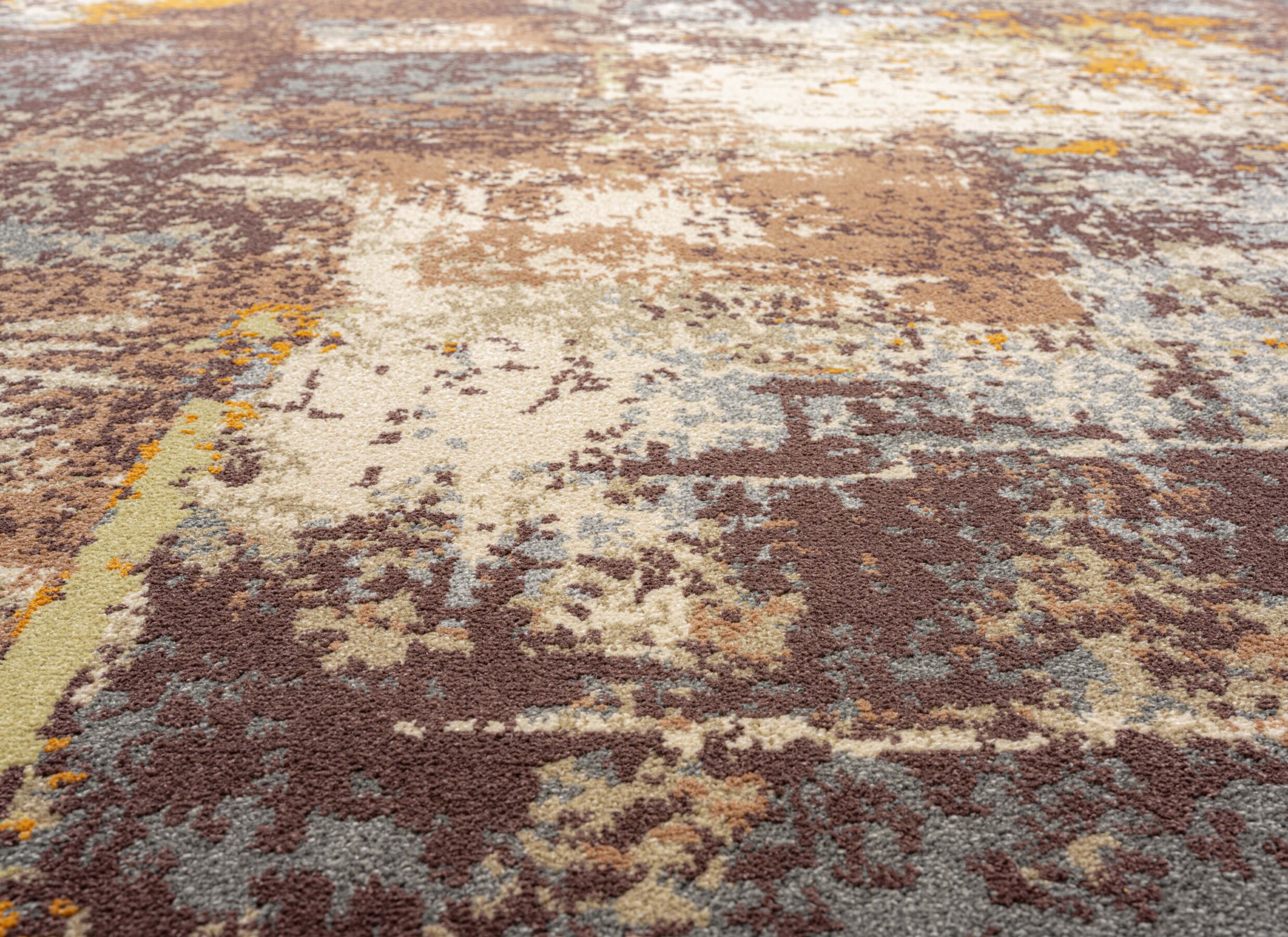 Detailfoto - Tapijt Milo 80x150cm - polyester - multicolor