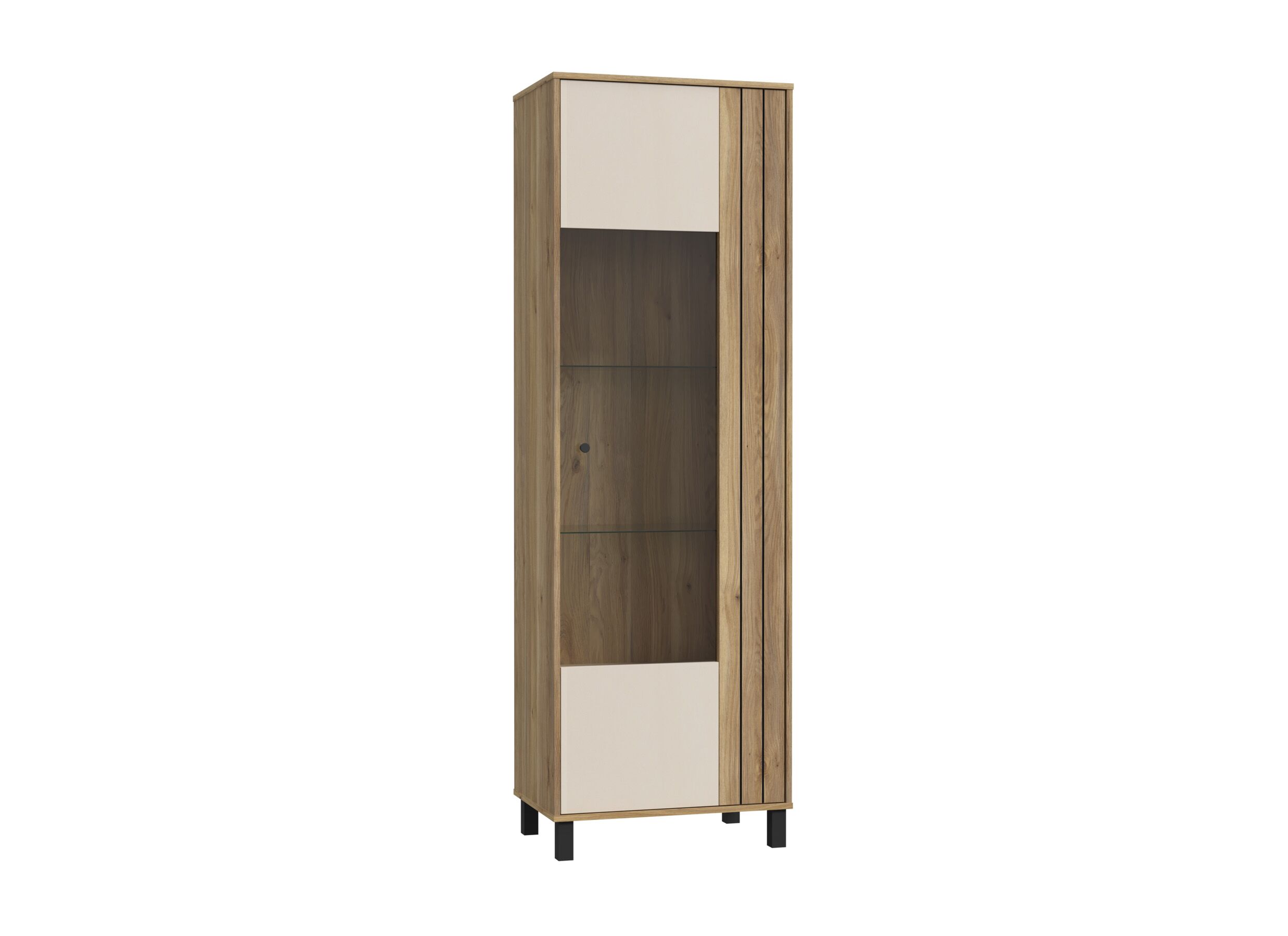 Plus Important - Armoire Killarney 64x42x196cm - décor - mauvella oak/sand