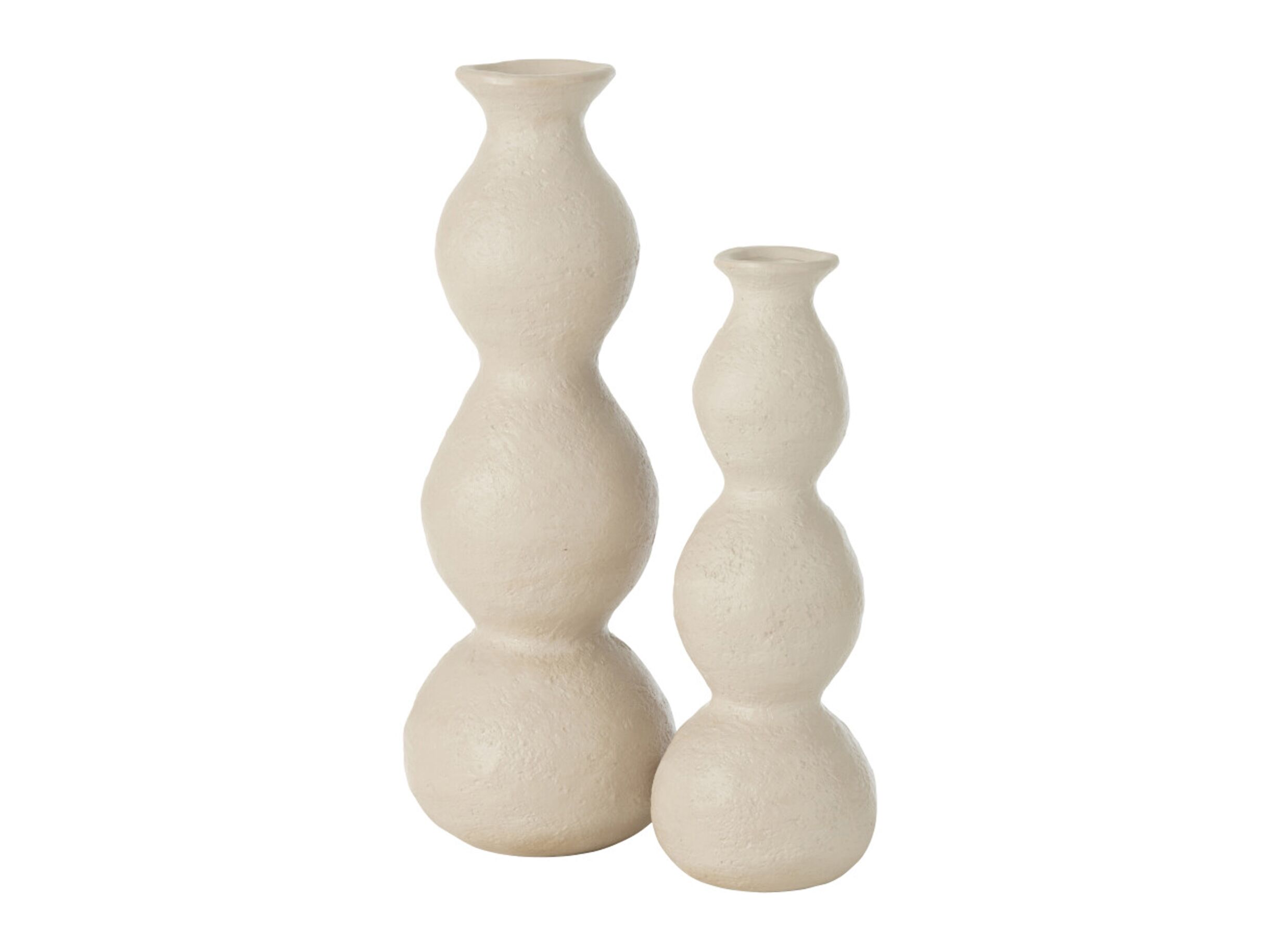 Aperçu - Porte-bougie Olina H37,5cm - céramique - crème