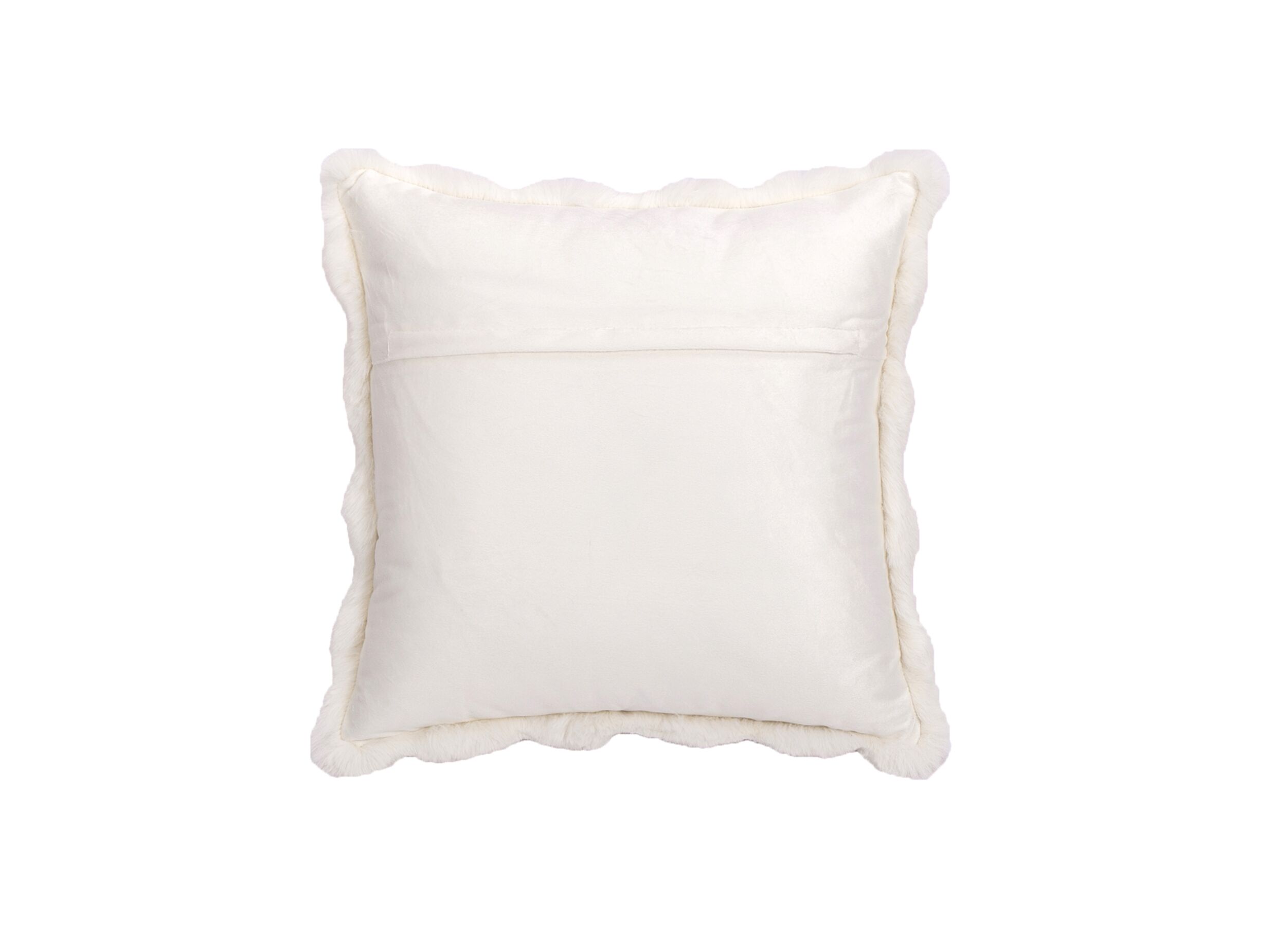 Overzichtsfoto - Kussen Dreamy 45x45cm - faux fur - offwhite