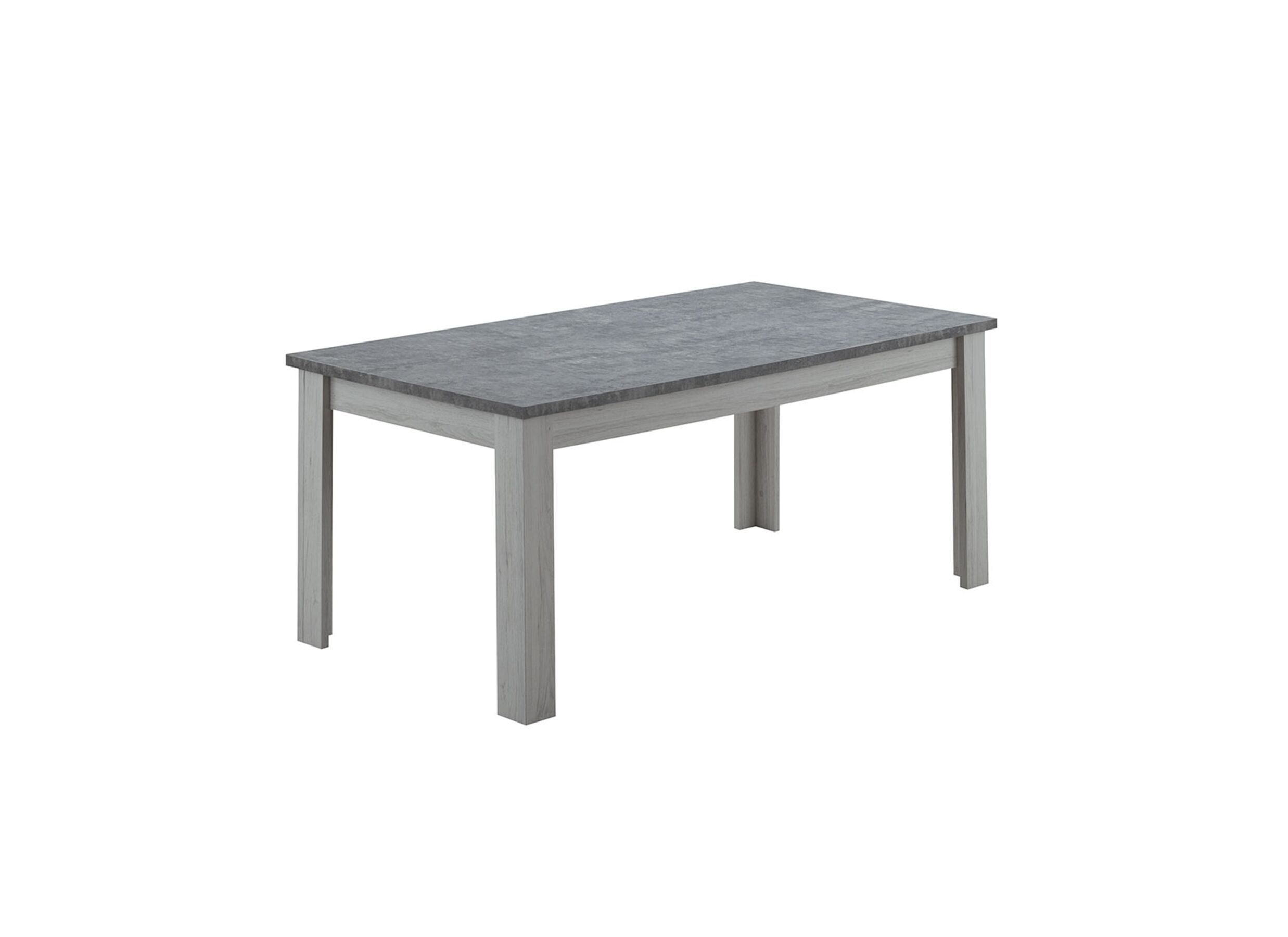 Table Emma 170/220x100cm - Table Emma 170/220x100cm - film décoratif - light oak