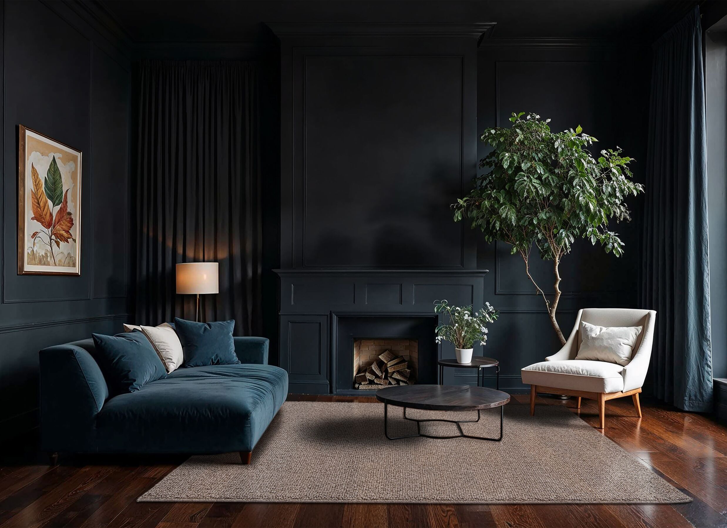 Foto ambiance - Tapis Manon 160x230cm - polypropylène - gris