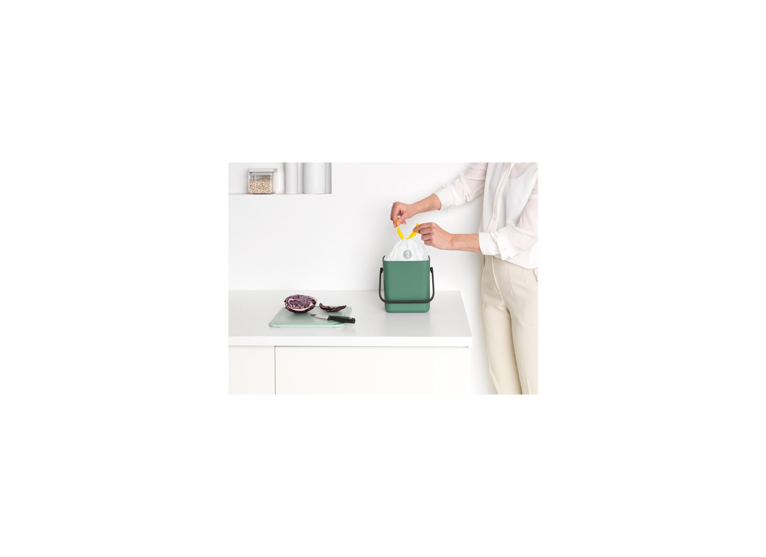 Foto ambiance - Poubelle Sort & Go Brabantia 3L