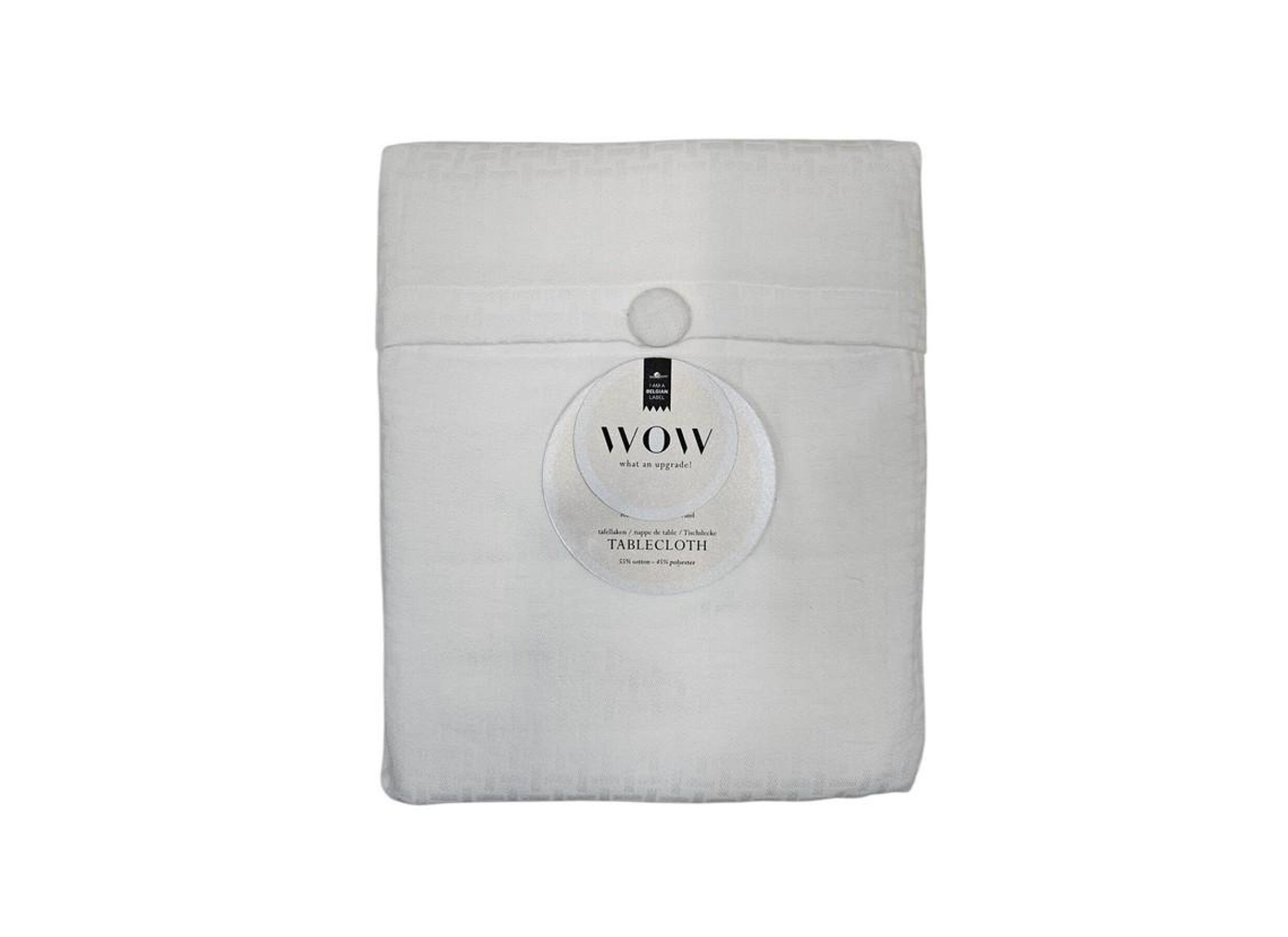 Plus Important - Nappe Wow 150x300cm - coton & lin - tradition swan