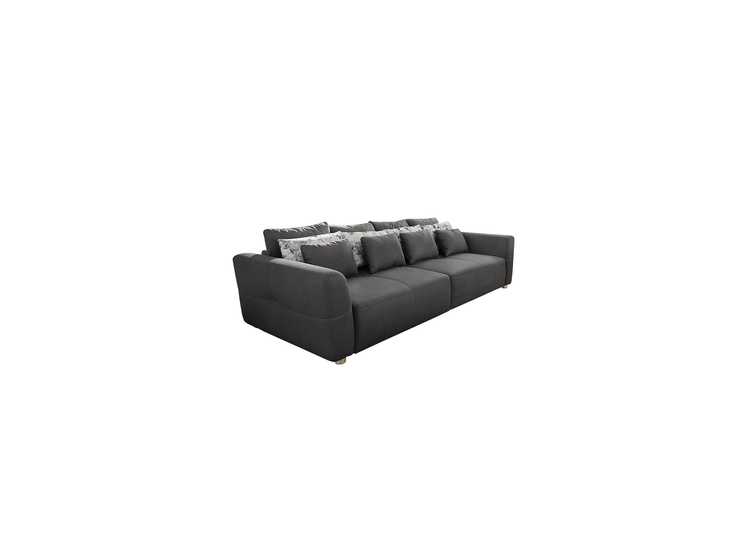 Zetel Gulliver 4-zit - stof - donkergrijs