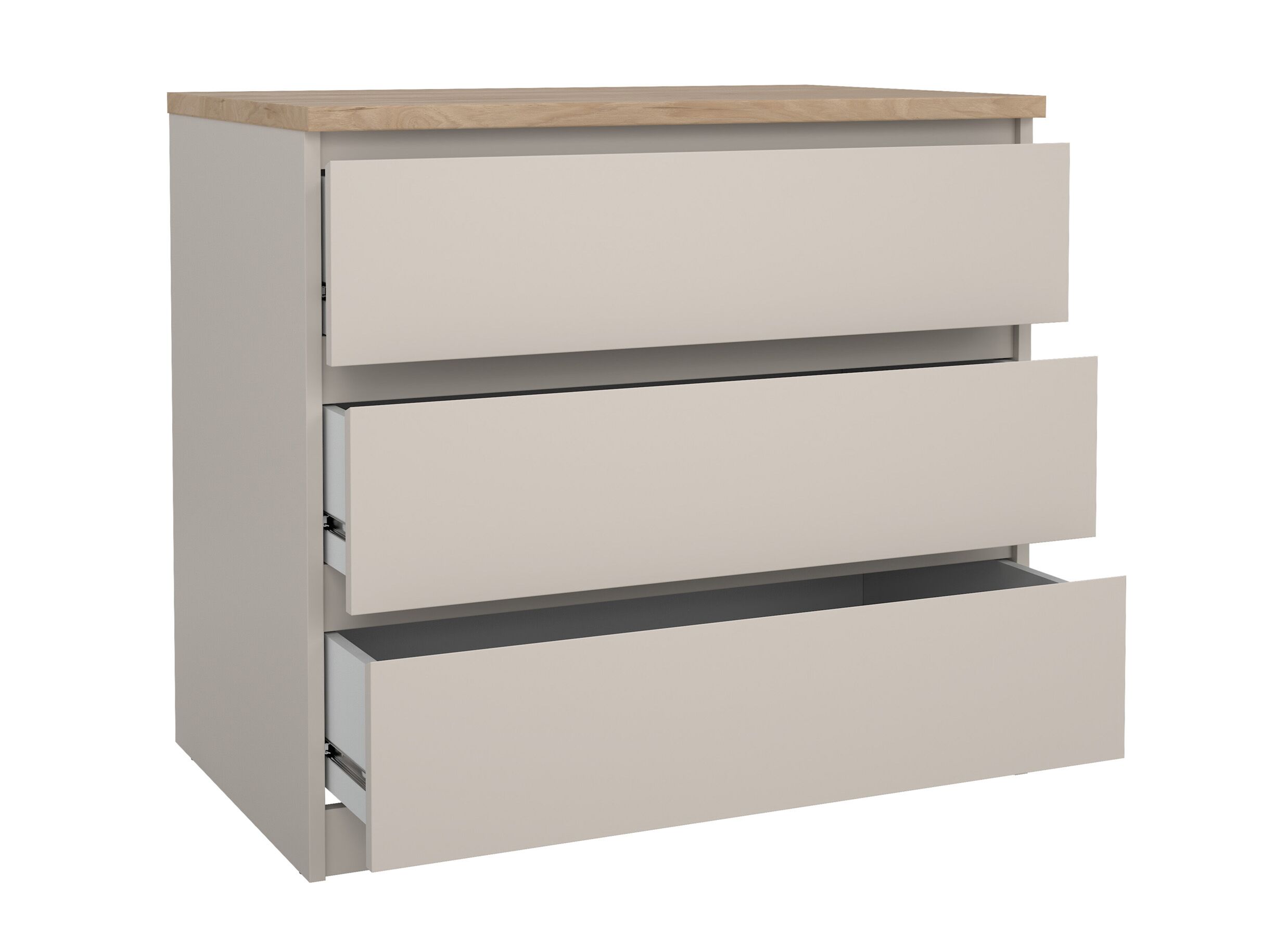 Disposition - Commode Naia 77x50x71cm - décor - cashmere/jackson hickory