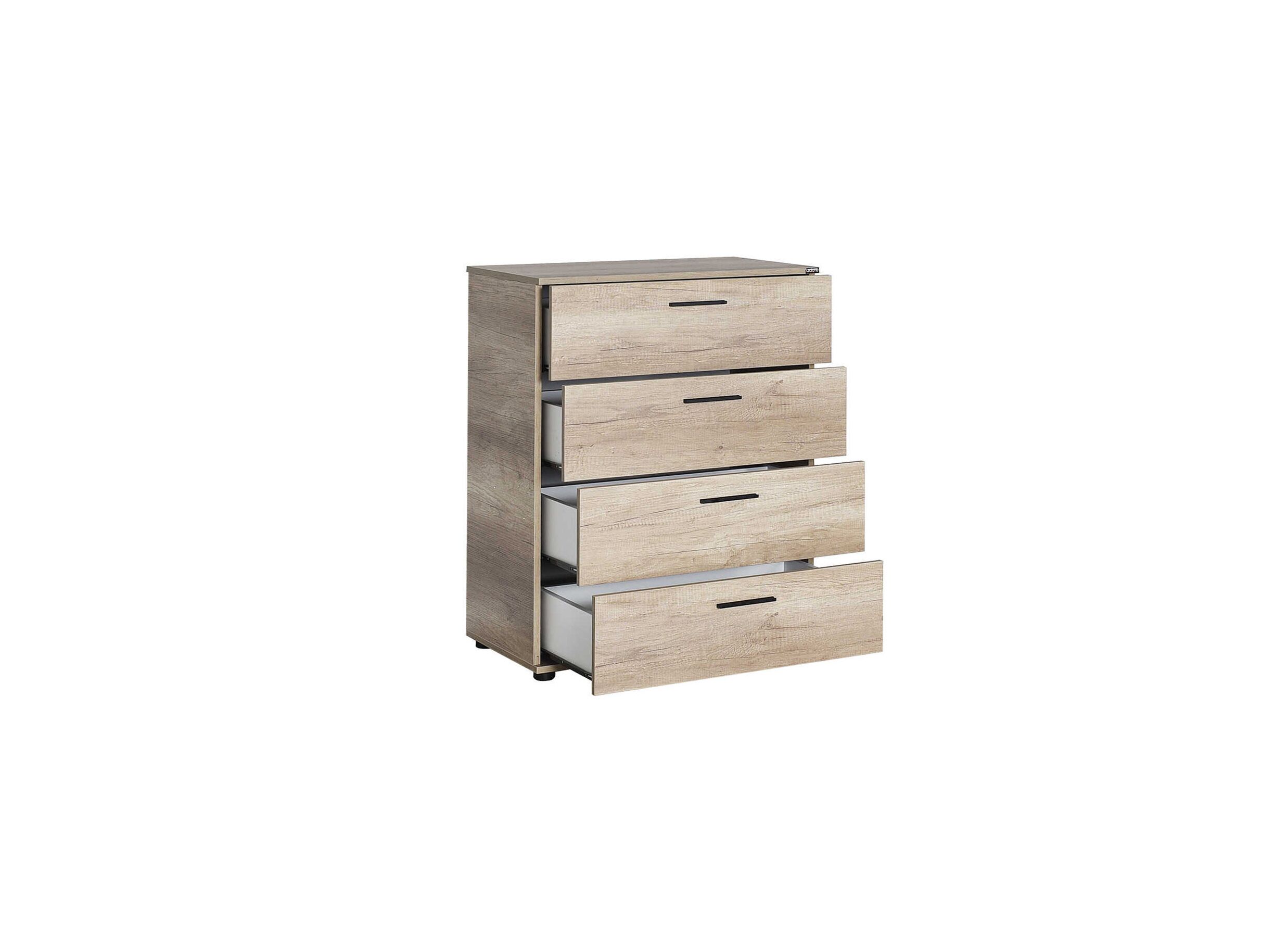 Disposition - Commode Komodo 73x44x96cm - mélamine - tori