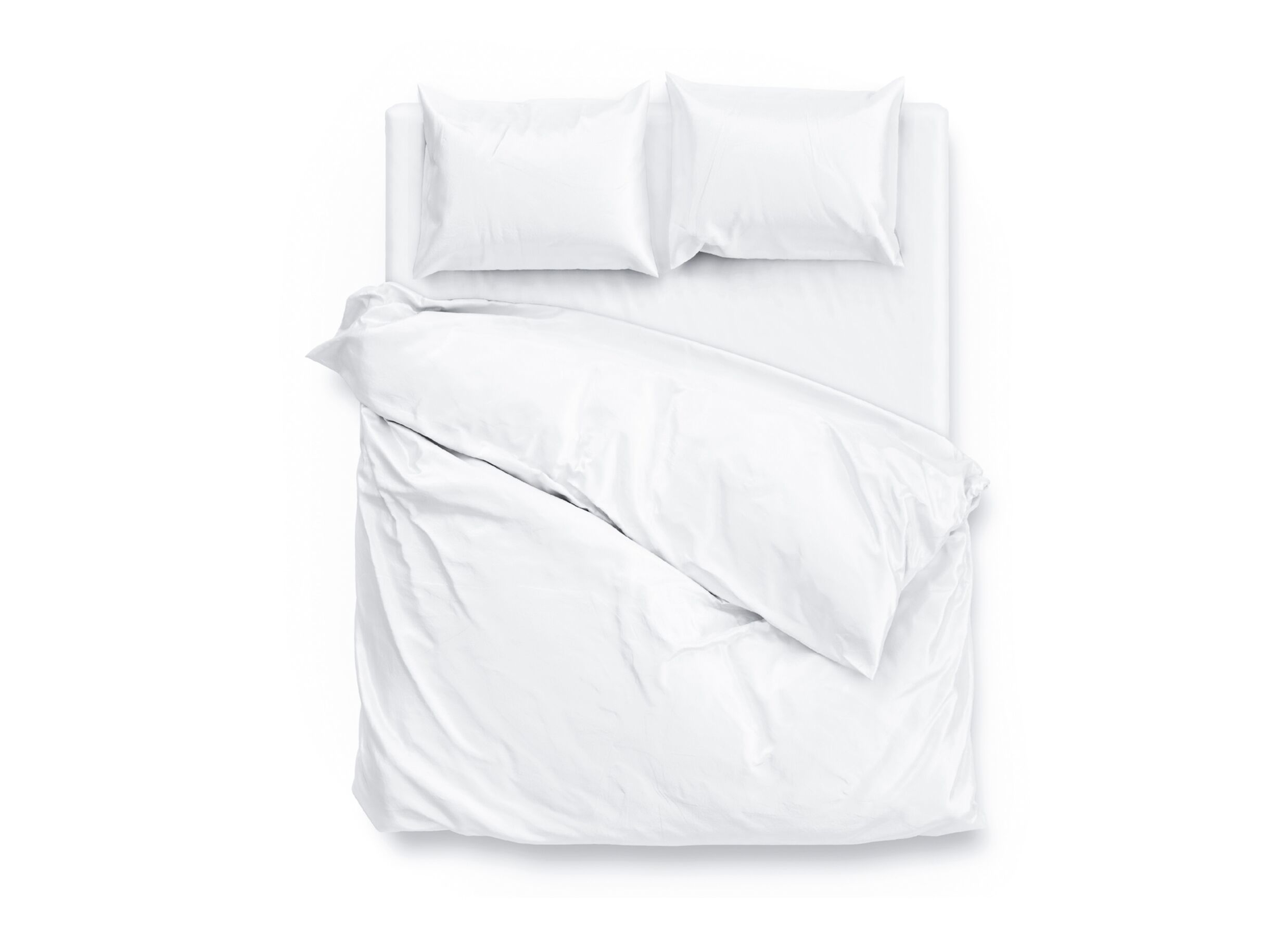 Housse de couette 200x220cm coton satin - Housse de couette 200x220cm coton satin