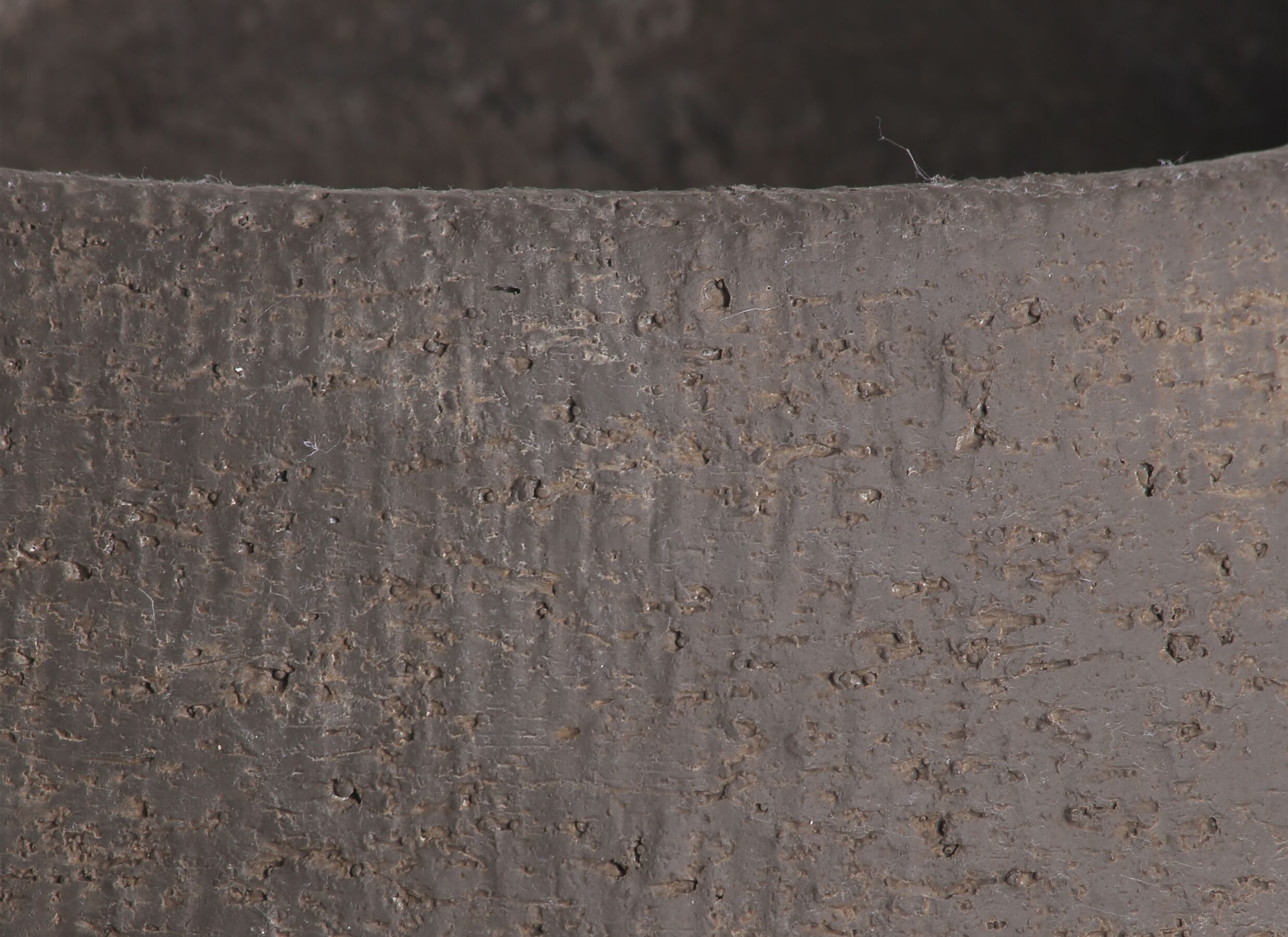 Detailfoto - Bloempot Verde cement - bruin set van 2