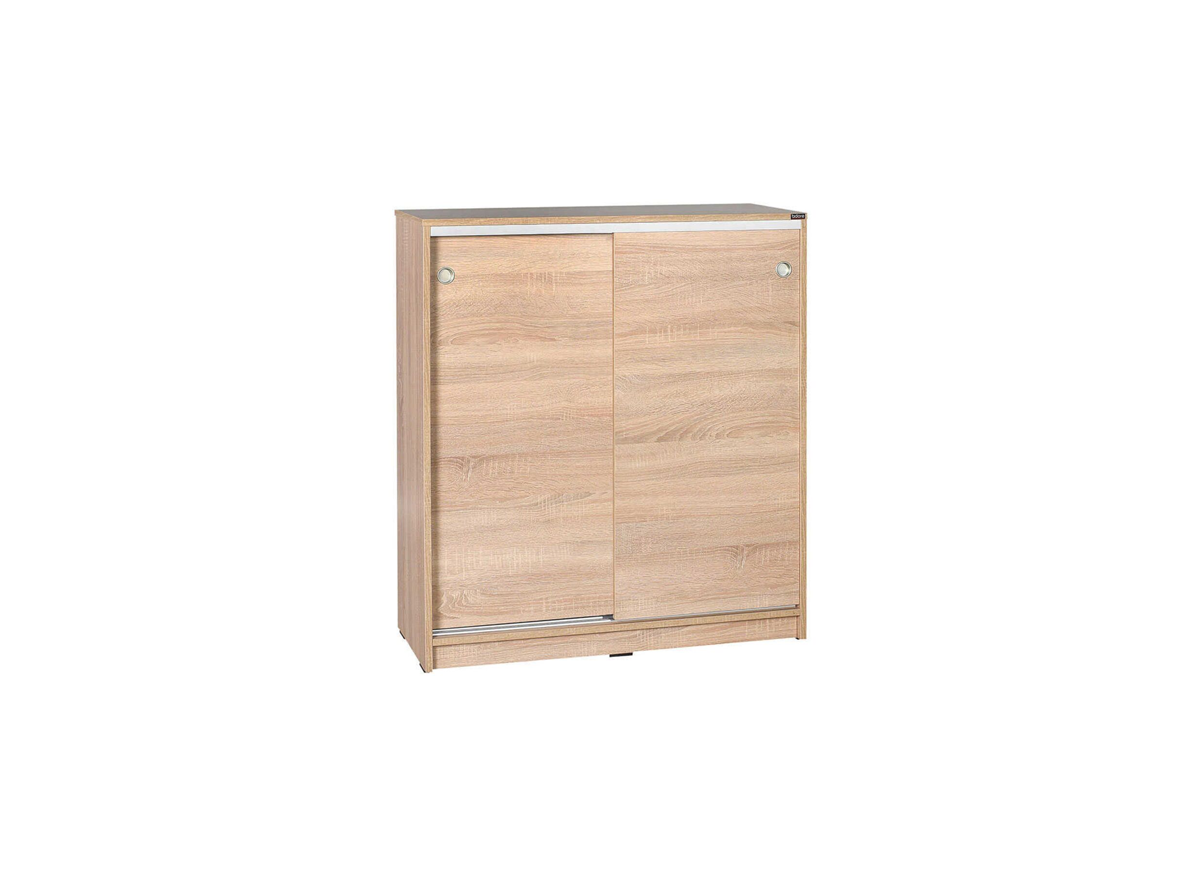 Schoenenkast Rotorua 91x37x105cm - melamine - sonoma