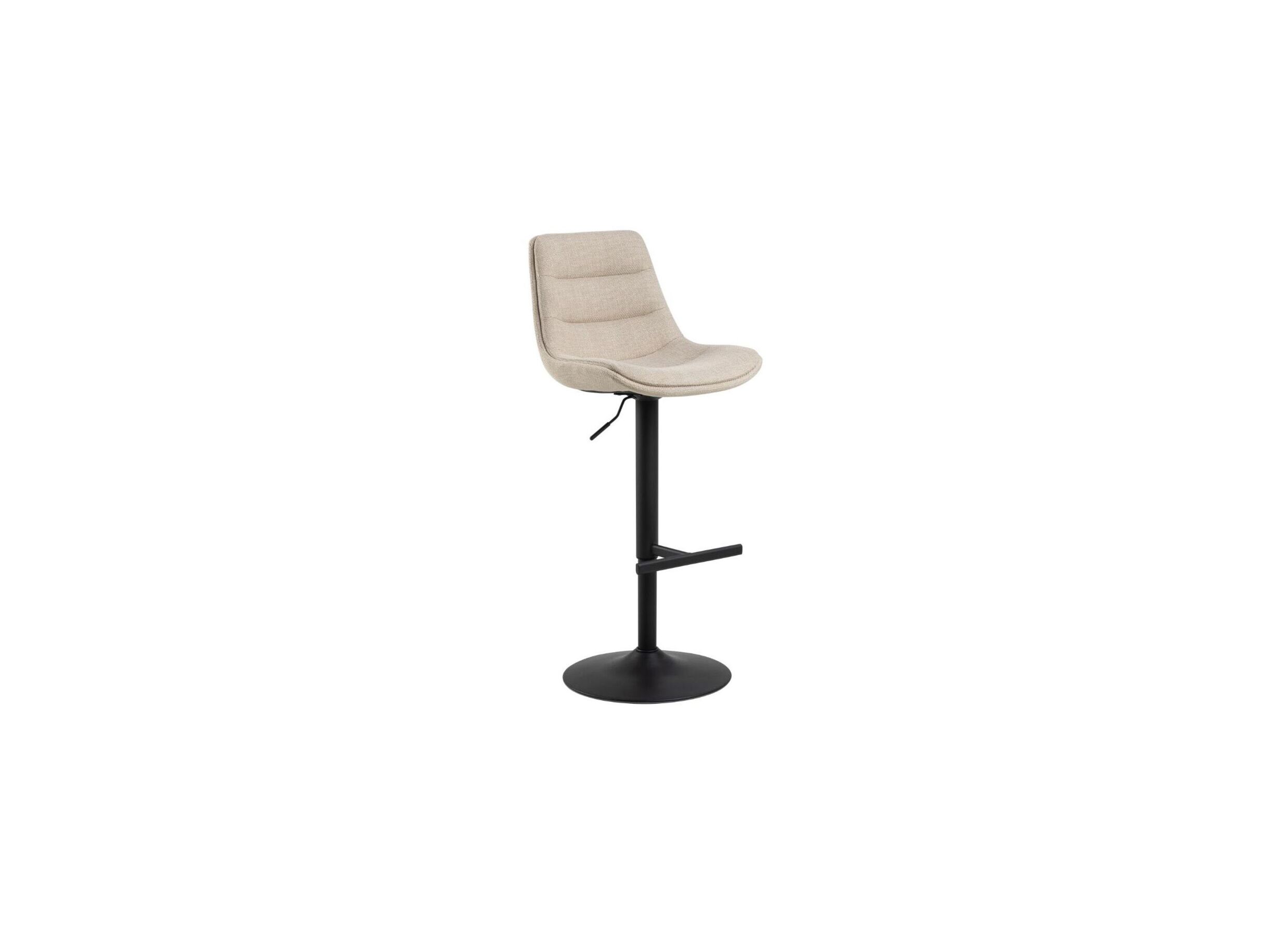Overzichtsfoto - Barstoel ZH65-86cm - stof - beige