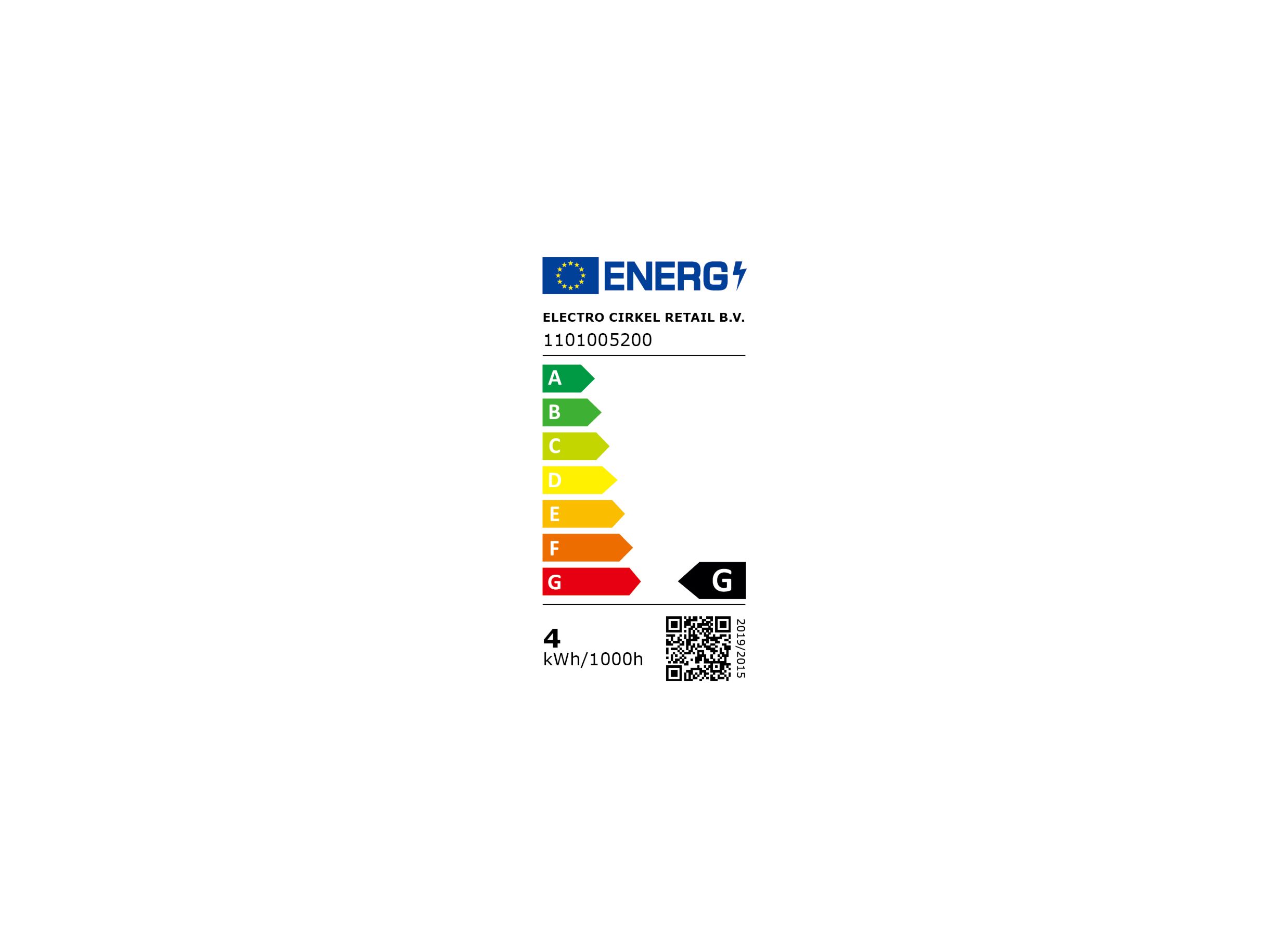 Label énergétique - Ampoule LED Filament Lampe à bougie 3,5W E14
