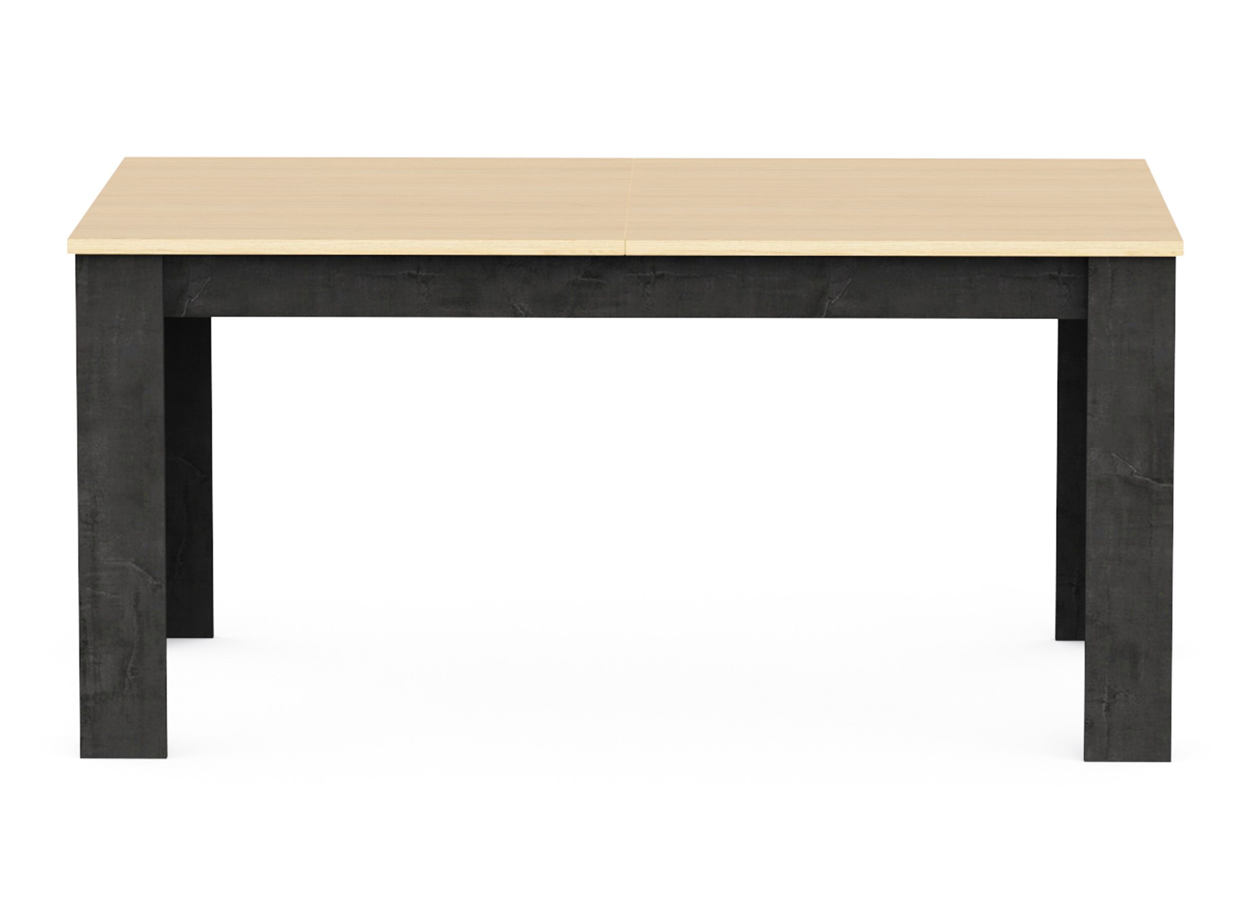 Aperçu - Table Kent 155/205x90cm - décor - chêne de fil & sidewalk