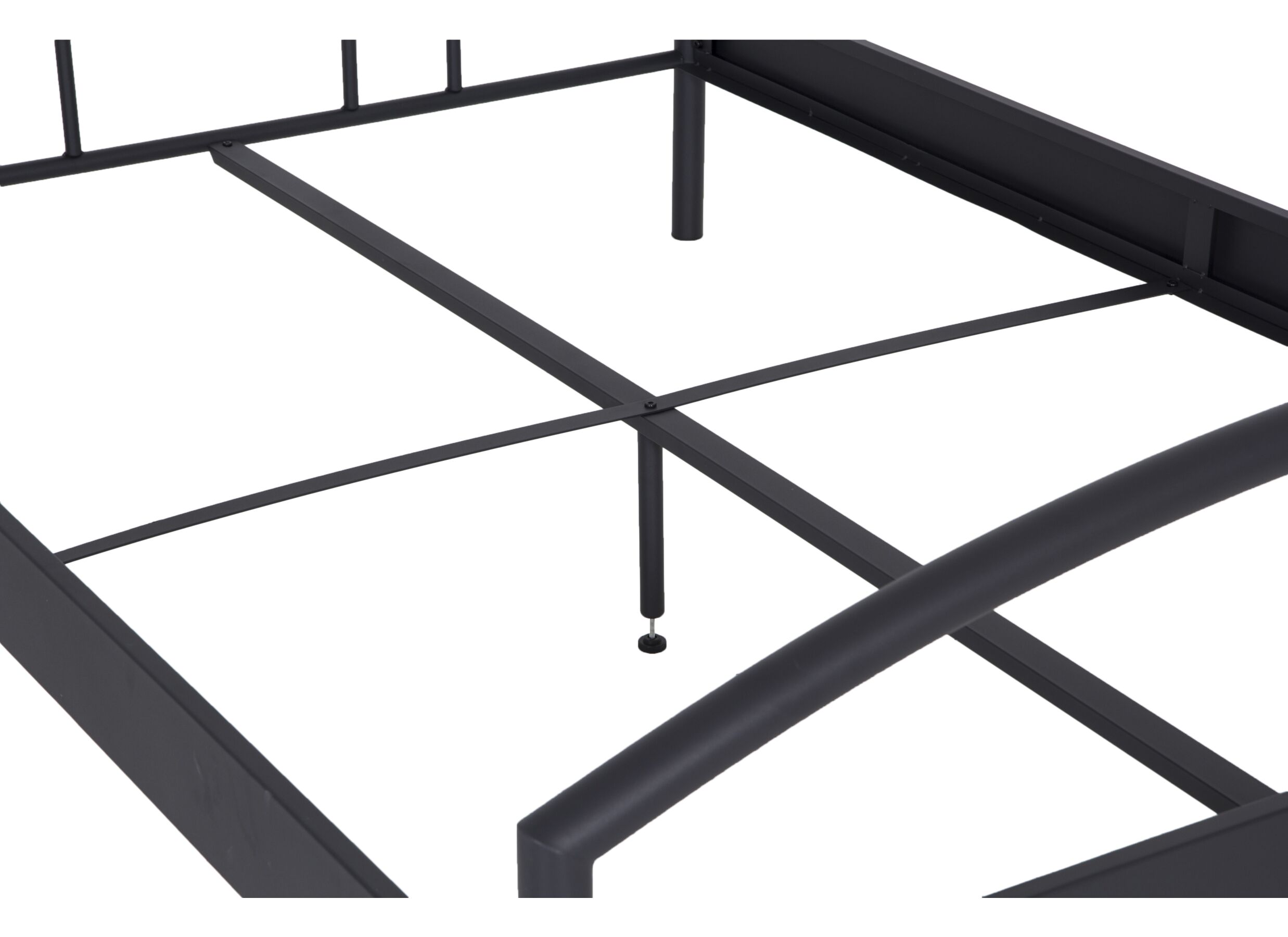 Bed You 140x200cm - metaal - zwart