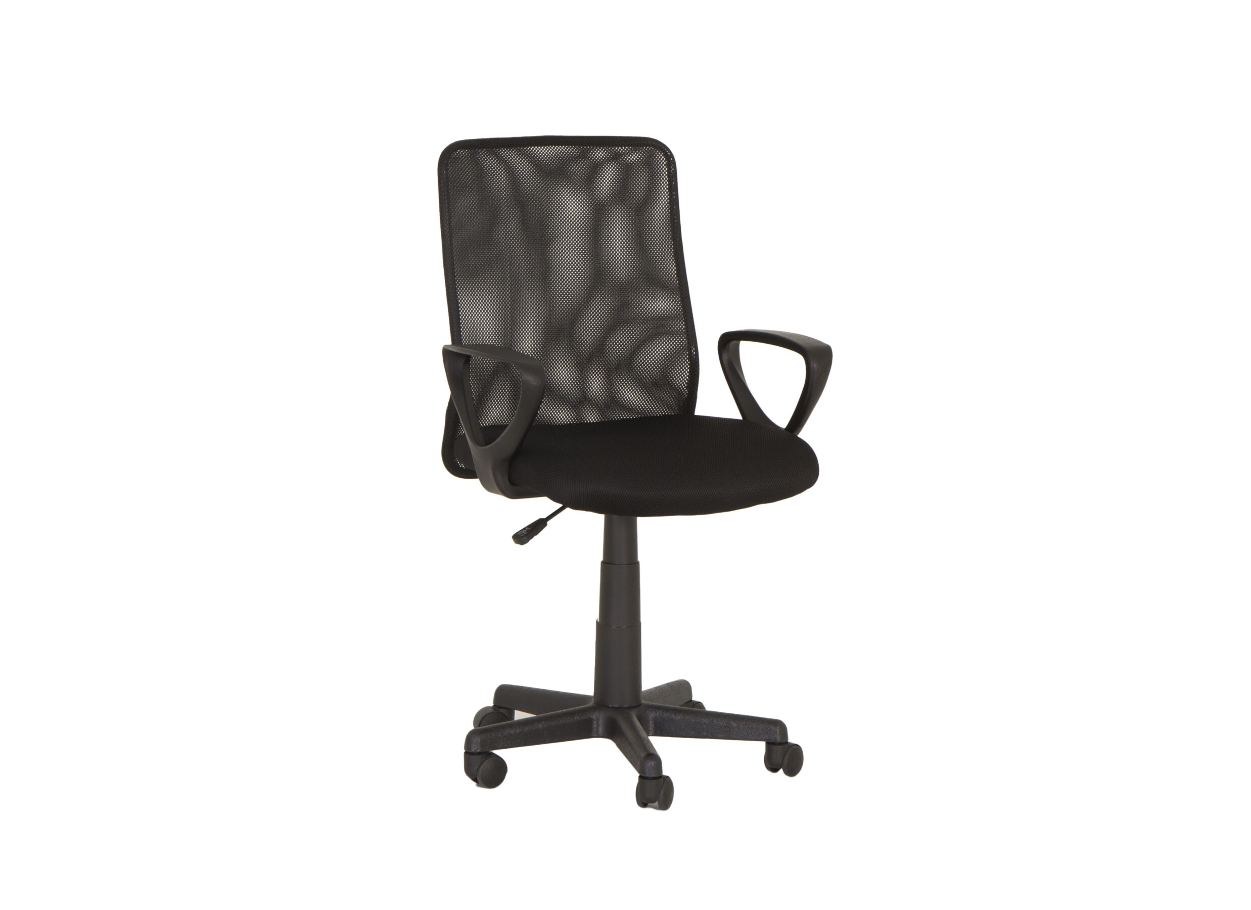 Chaise de bureau Mosquito noir - Chaise de bureau Mosquito 56x47x99cm - similicuir - noir