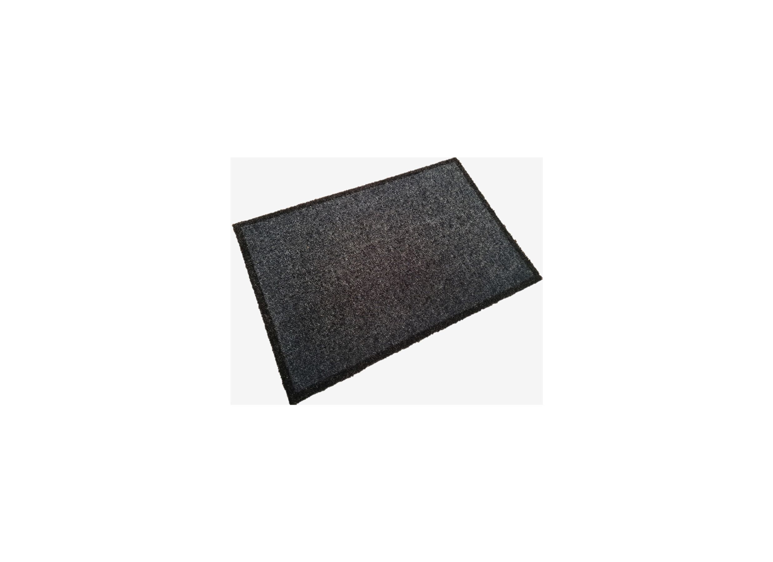 Overzichtsfoto - Deurmat Eco-clean 58x39cm polyamide zwart