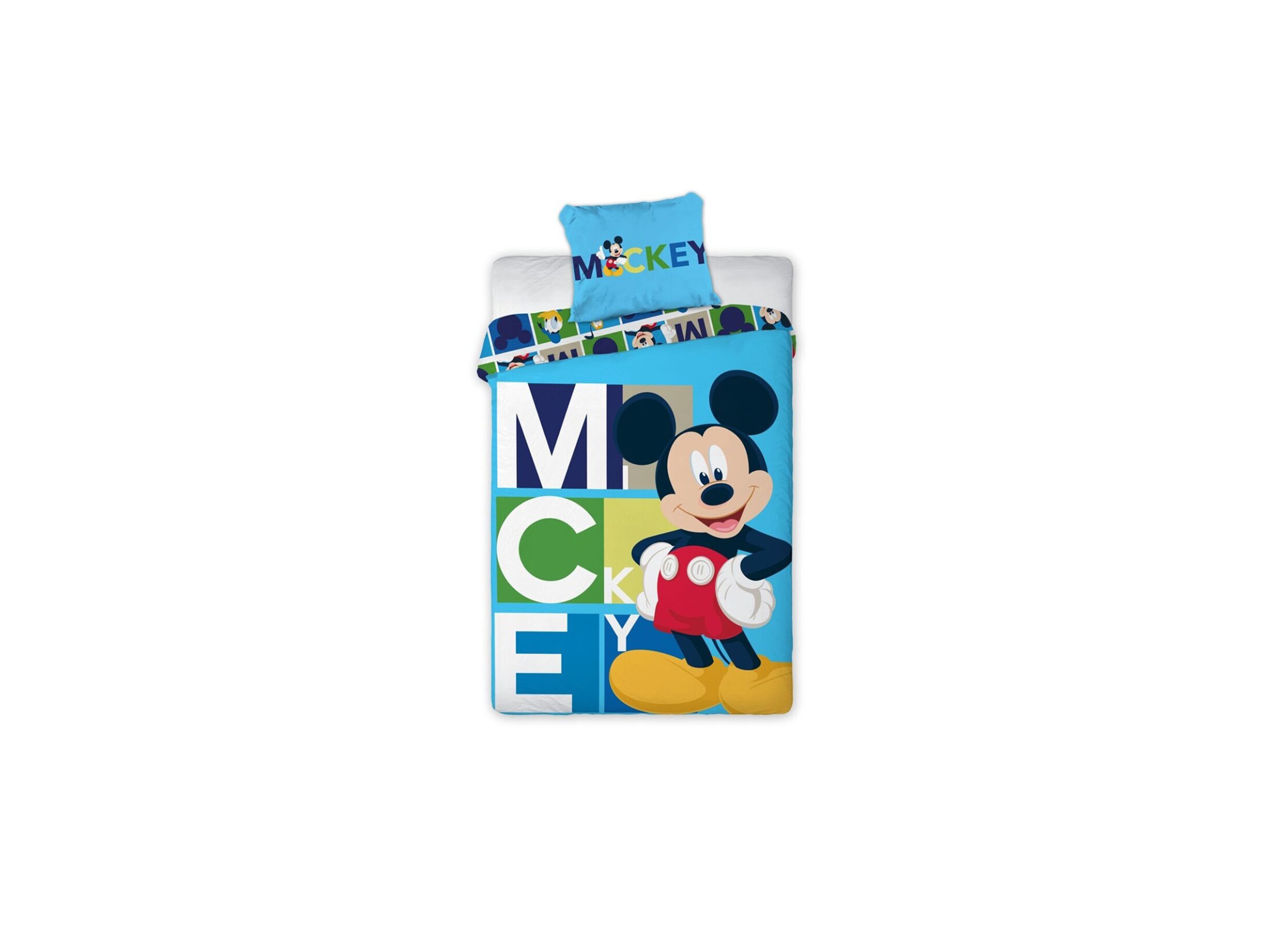 Housse de couette Mickey 140x200cm microfibre - Housse de couette Mickey 140x200cm microfibre