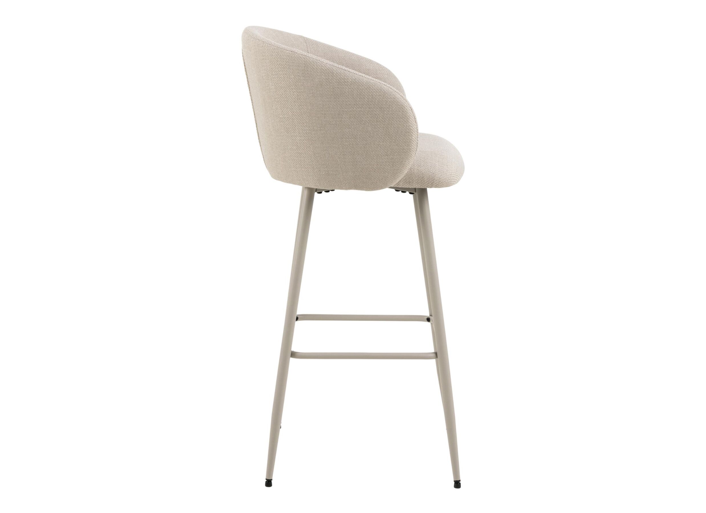 Overzichtsfoto - Barstoel ZH78cm - stof - beige