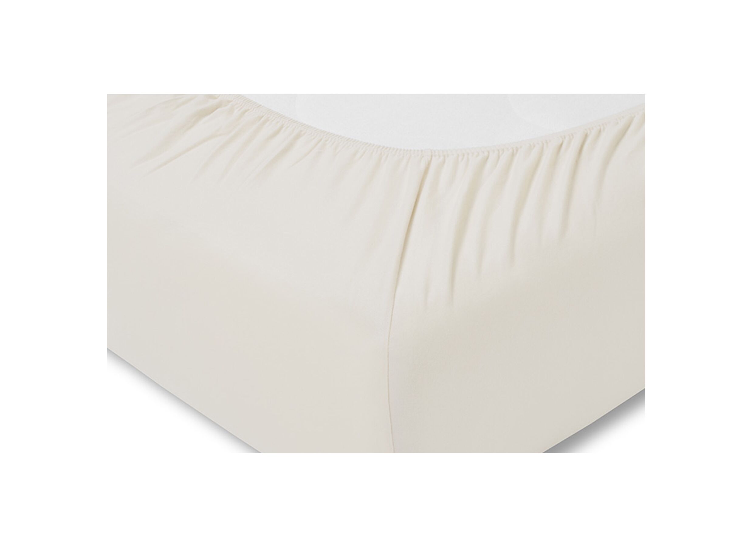 Detail - Drap-housse 90/120X200/220 jersey coton ecru