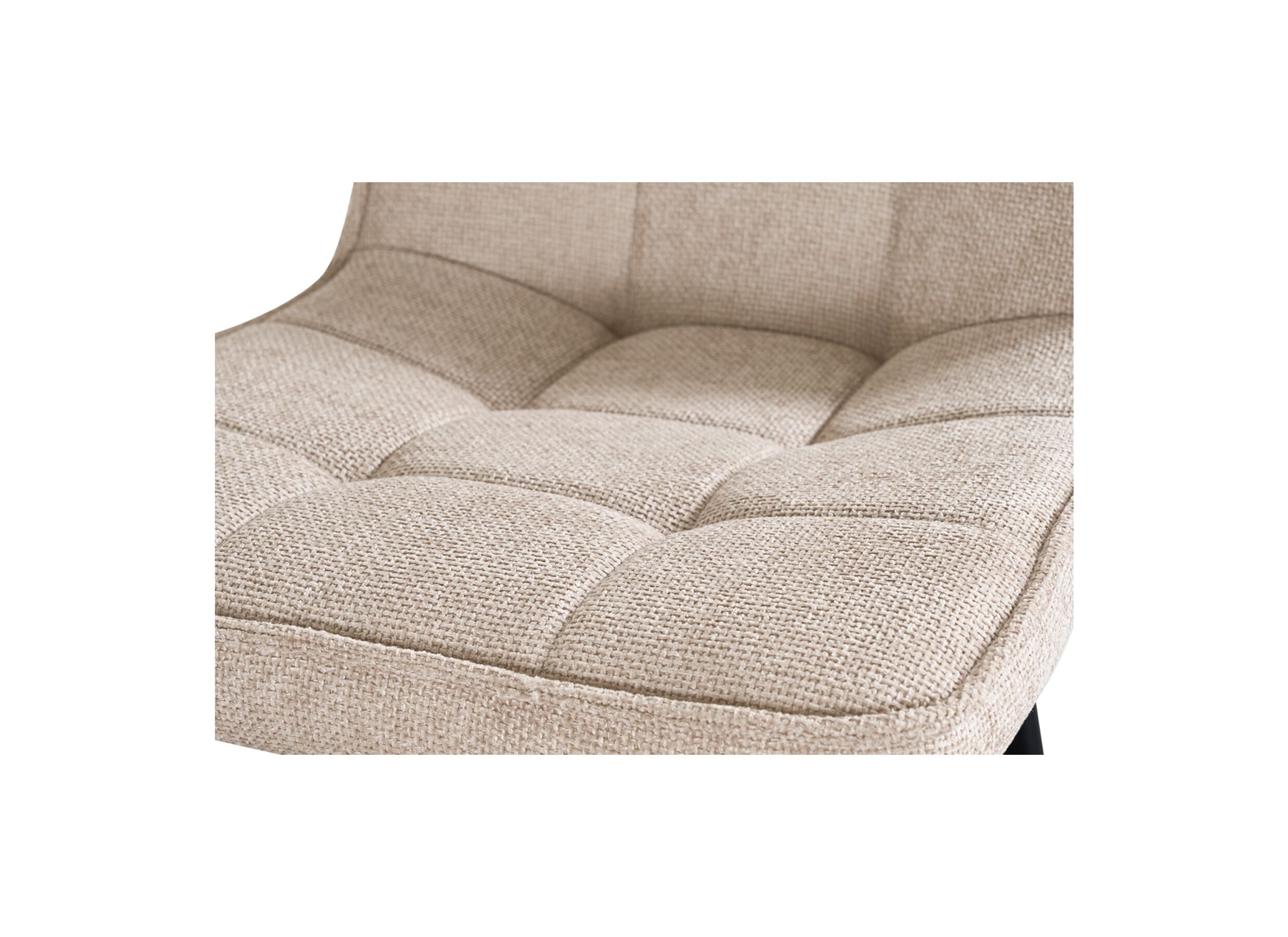 Detail - Chaise Eilat 45x60x88cm - tissu - beige