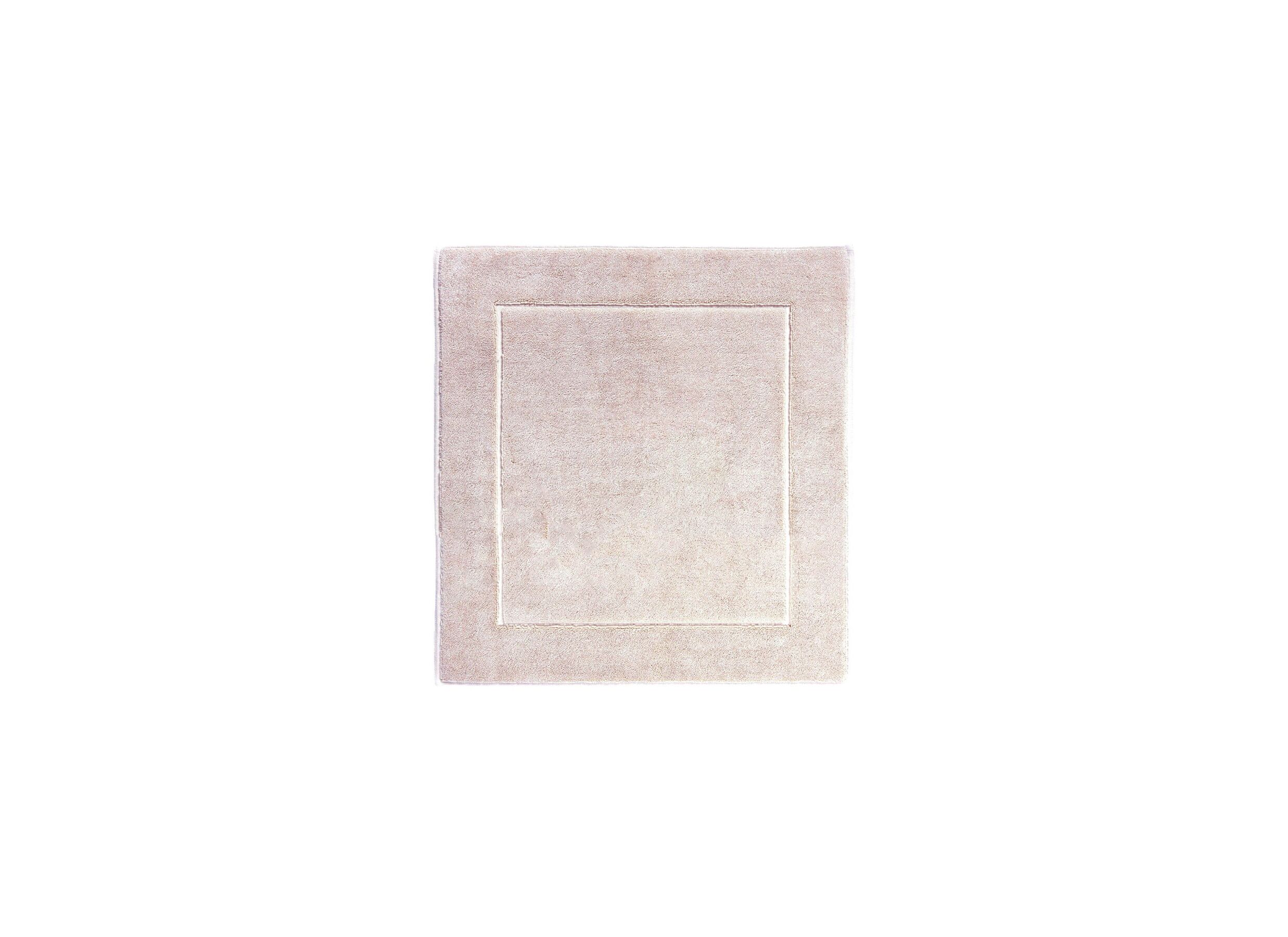 Plus Important - Tapis de bain London 60x60cm - tissu - cameo