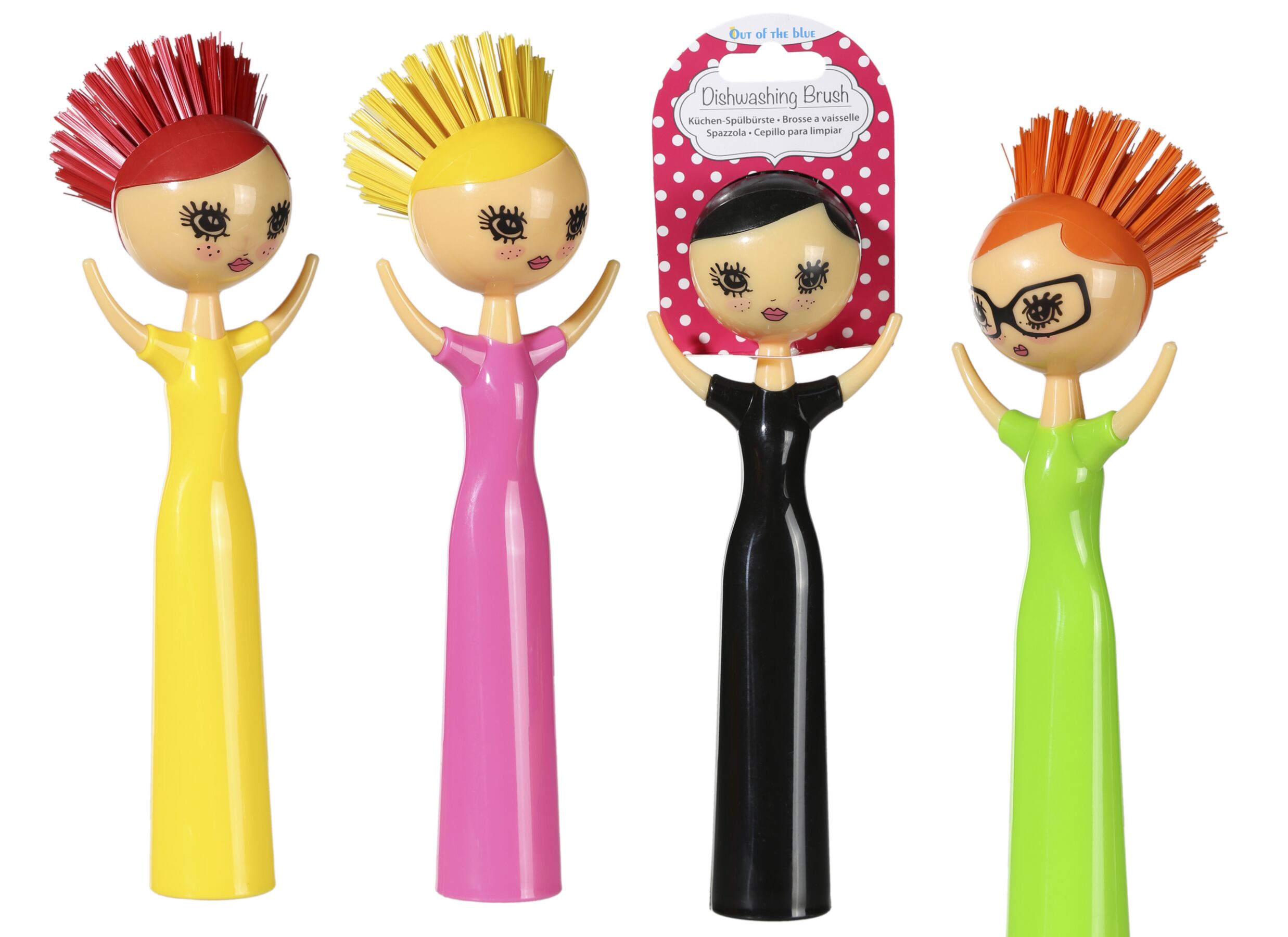 Brosse à vaisselle Funky Lady - Brosse à vaisselle Funky Lady