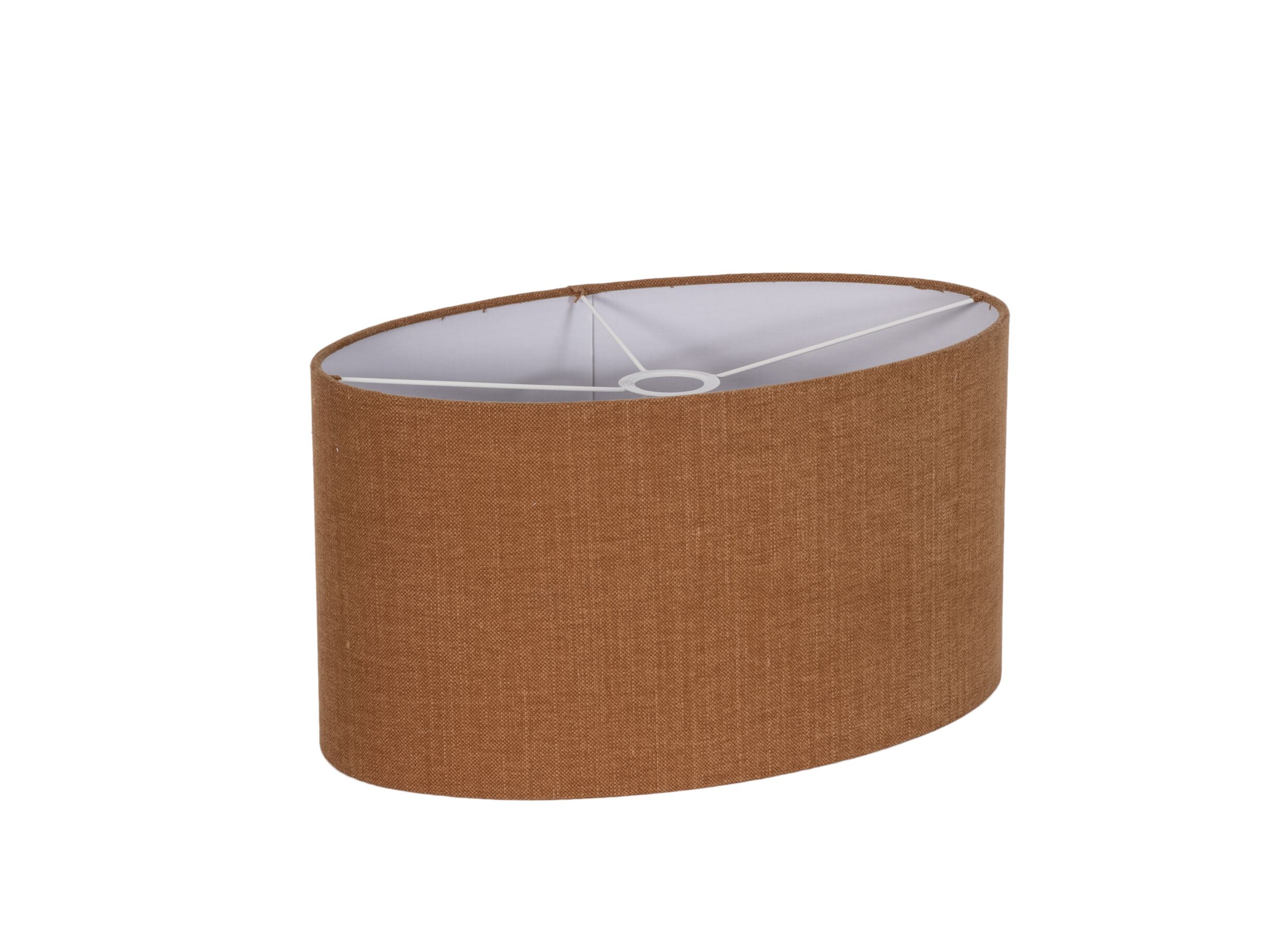 Plus Important - Abat-jour 40x40x25cm - tissu - orange