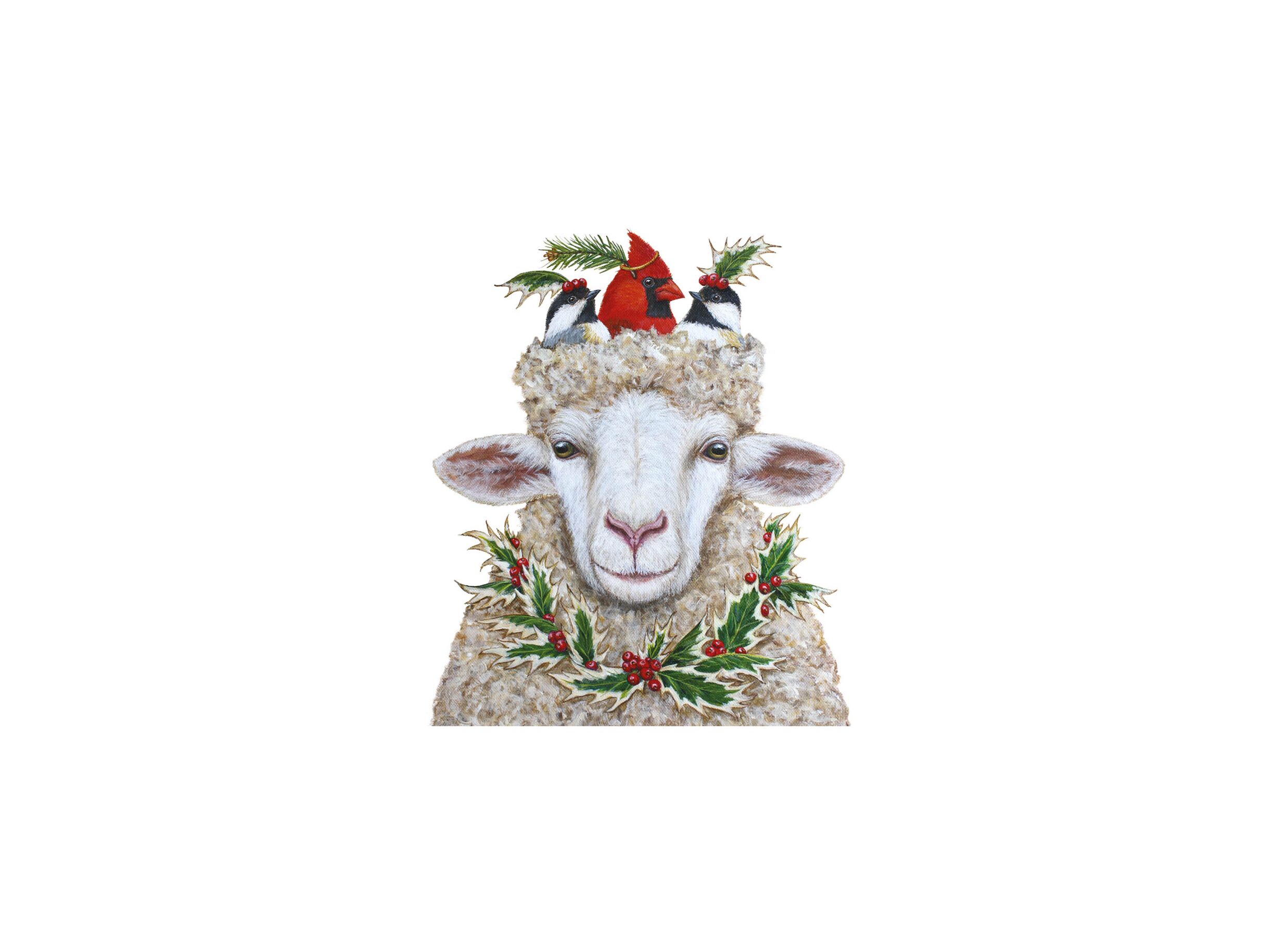 Hoofdfoto - Serviette Off to the Party 33x33cm multicolor 20 stuks