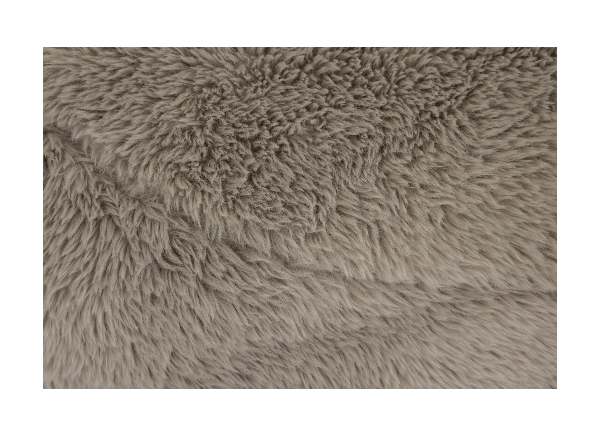 Detail - Pouf poire Colorado Mika tissu - taupe