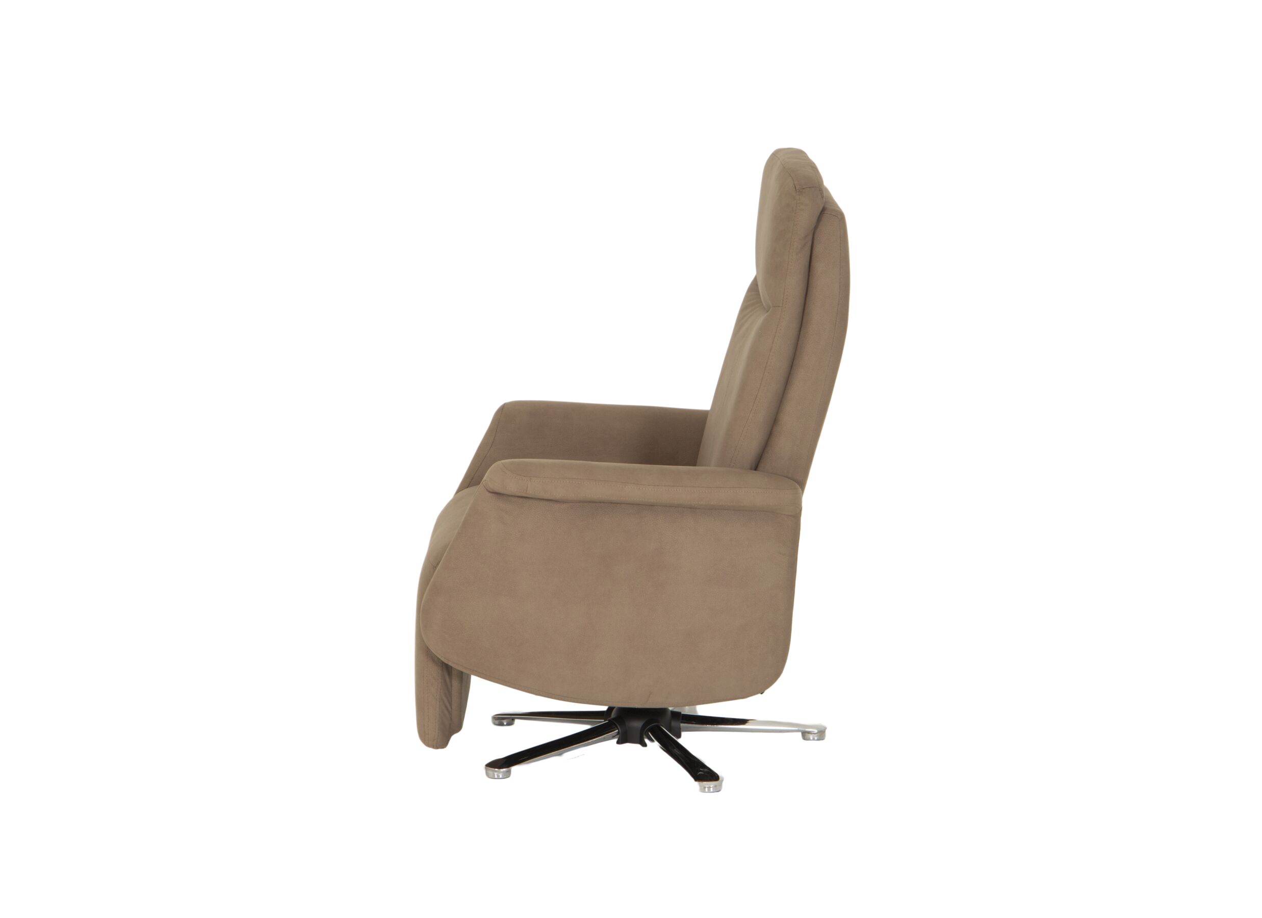 Relaxzetel Camacho stof - lichtbruin