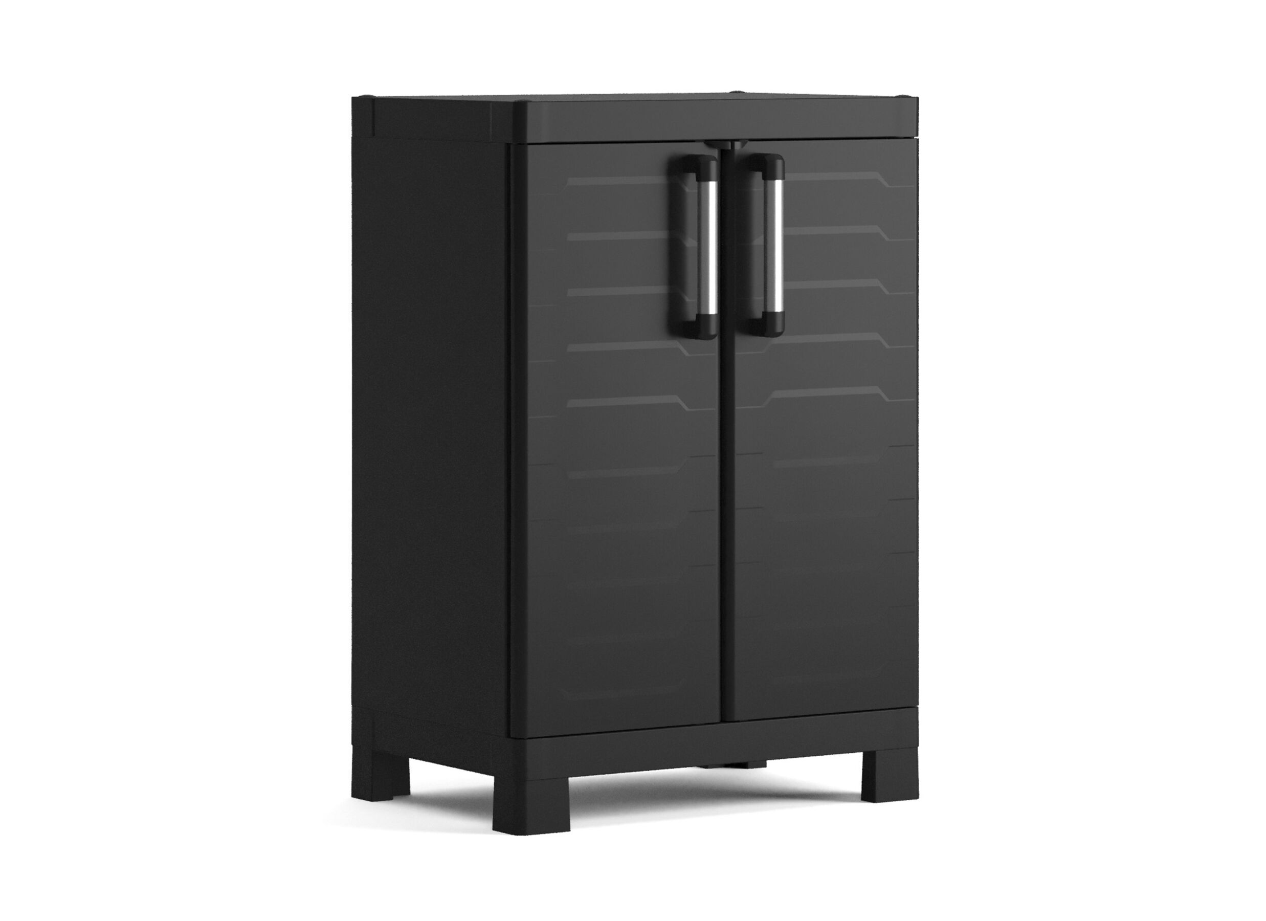 Armoire de rangement Detroit 65cm - Armoire de rangement Detroit 65cm - polypropylène - noir