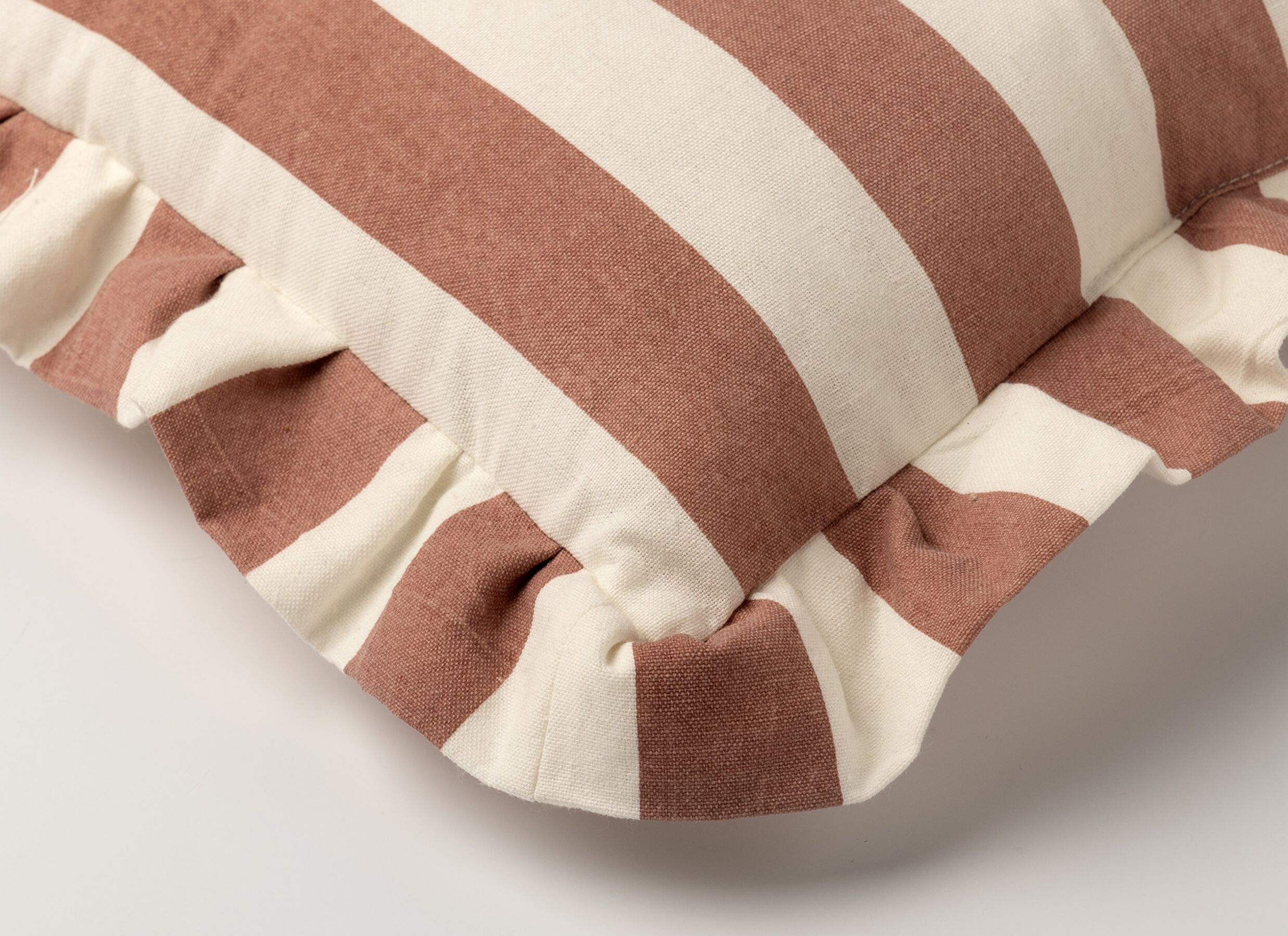 Detailfoto - Kussen Bella 40x40cm - polyester & katoen & viscose - old rose