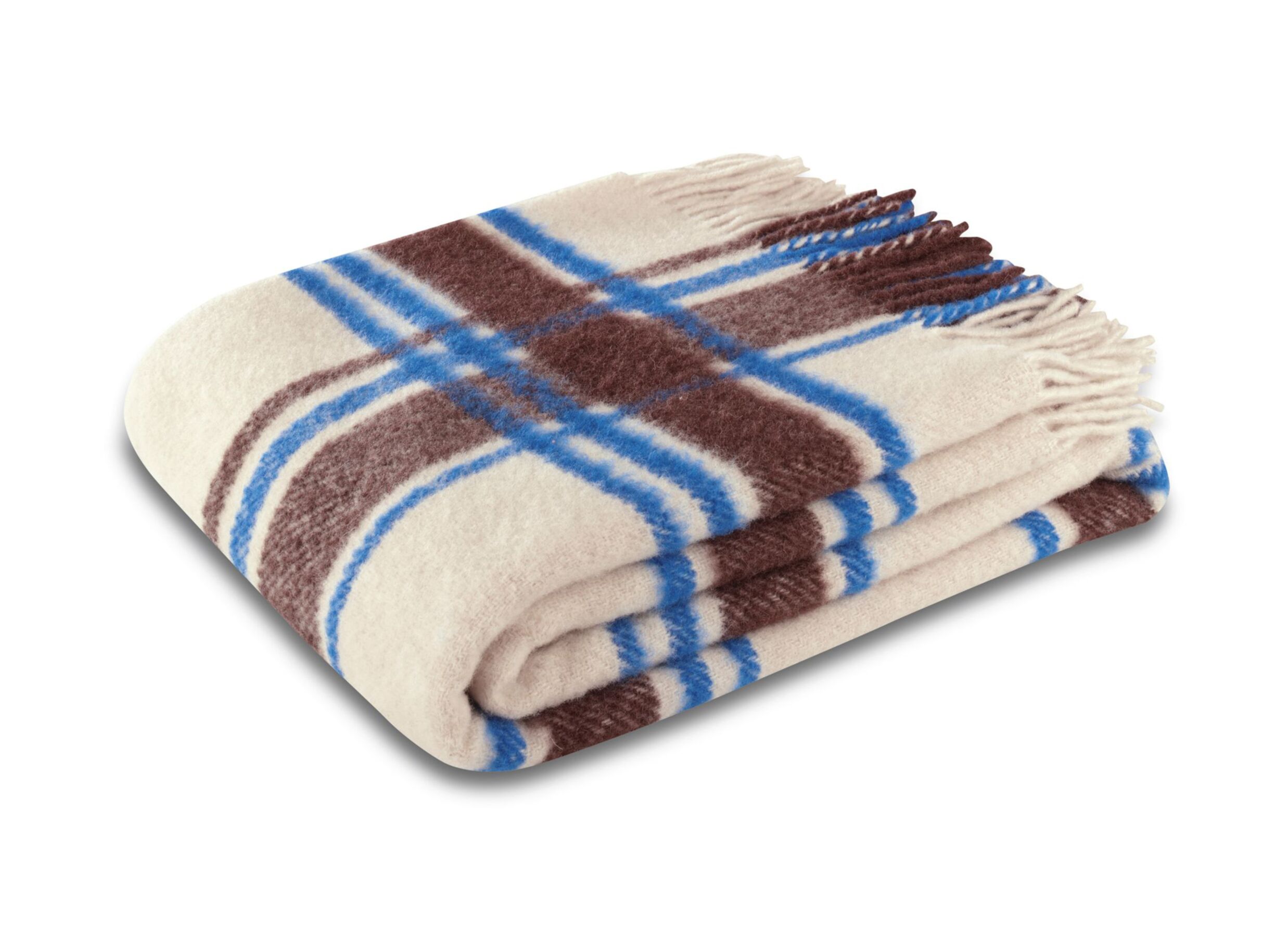 Overzichtsfoto - Plaid Arctic Check 130x170cm - alpacawol & katoen - multicolor