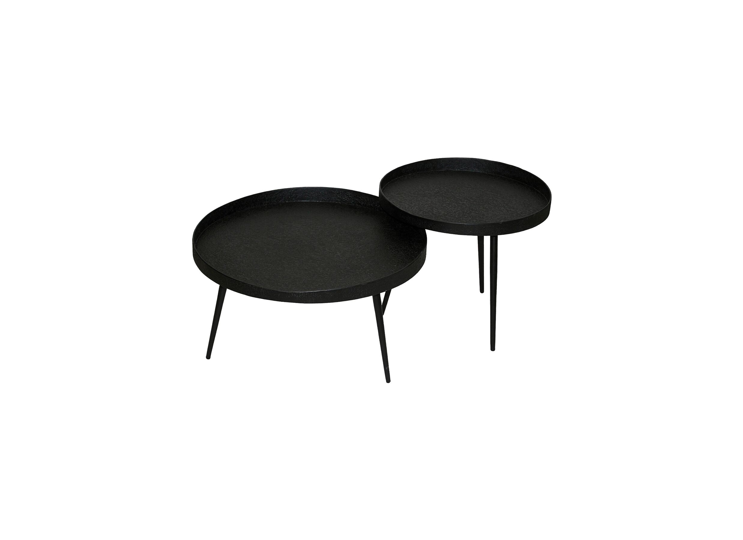 Table basse Fynn bois massif ronde