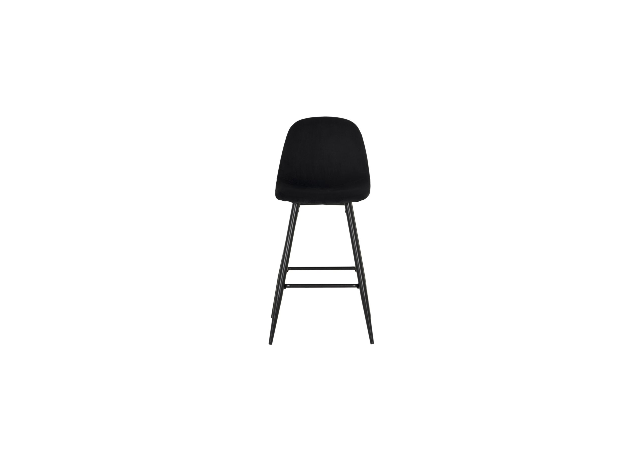Overzichtsfoto - Barstoel Charlton ZH66cm - stof - zwart