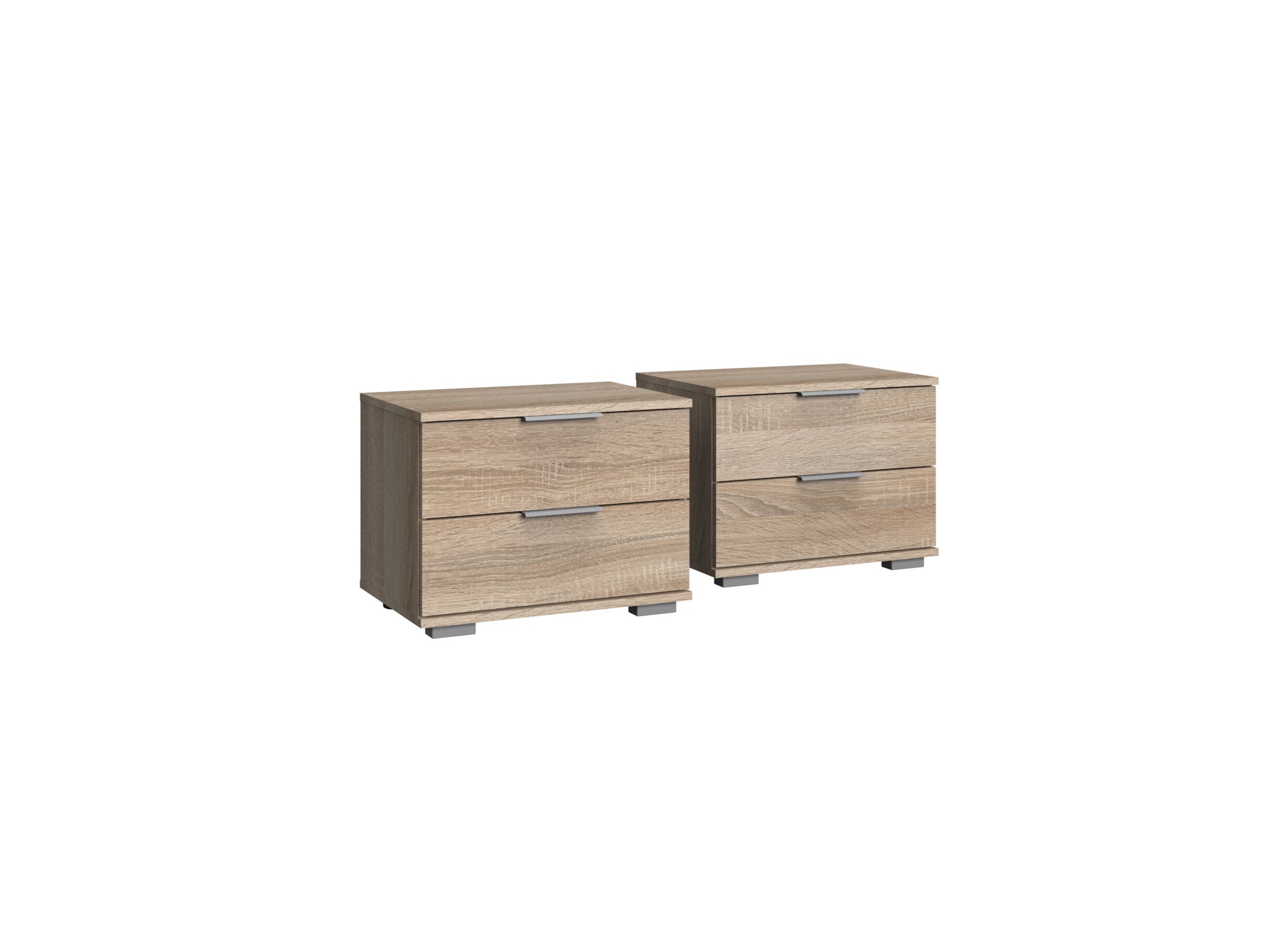Table de chevet Easyplus 52x38x40cm - Table de chevet Easyplus 52x38x40cm, lot de 2