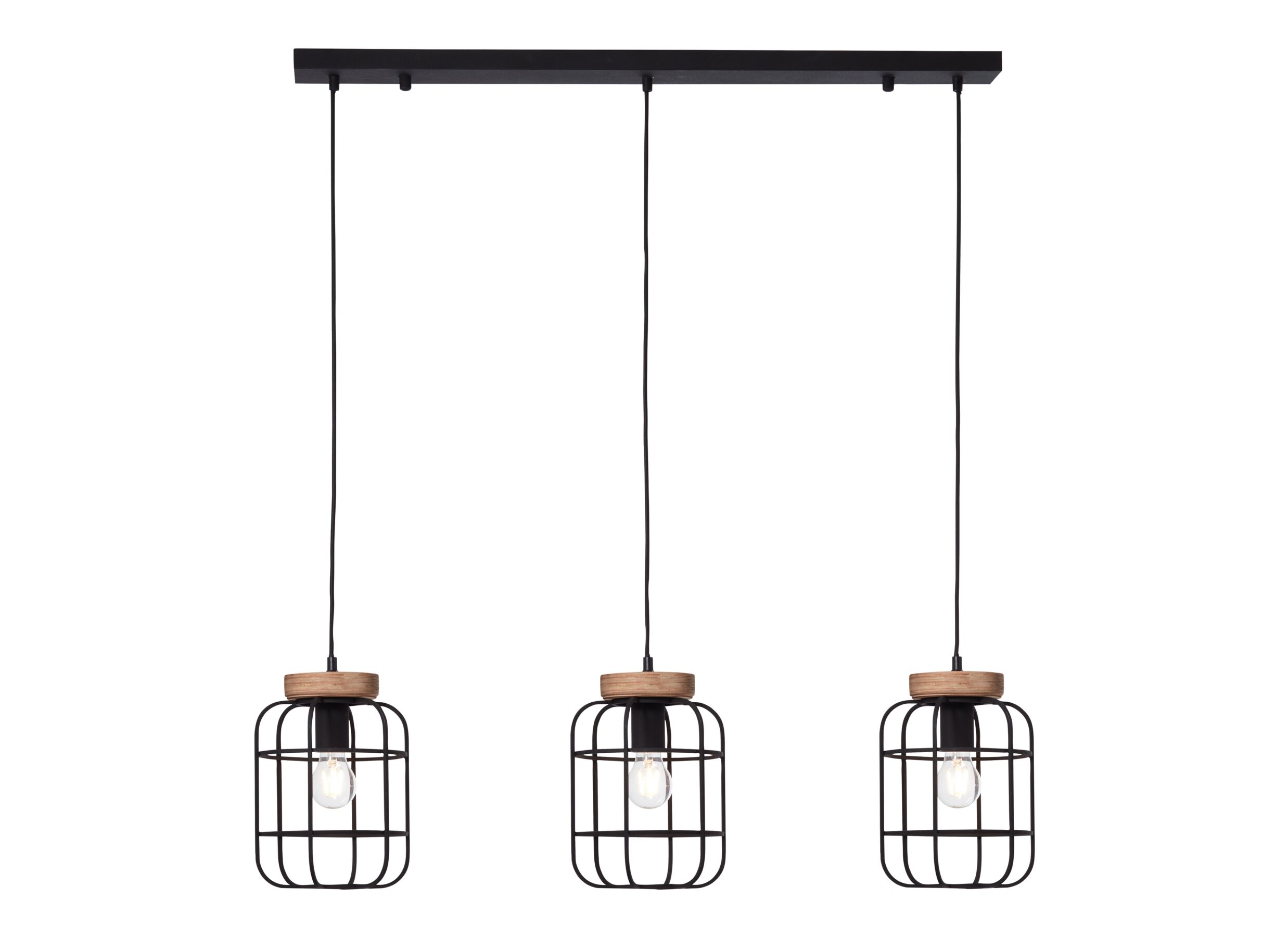 Suspension Gwen 100x20cm 3x40W E27 - Suspension Gwen 100x20cm 3x40W E27